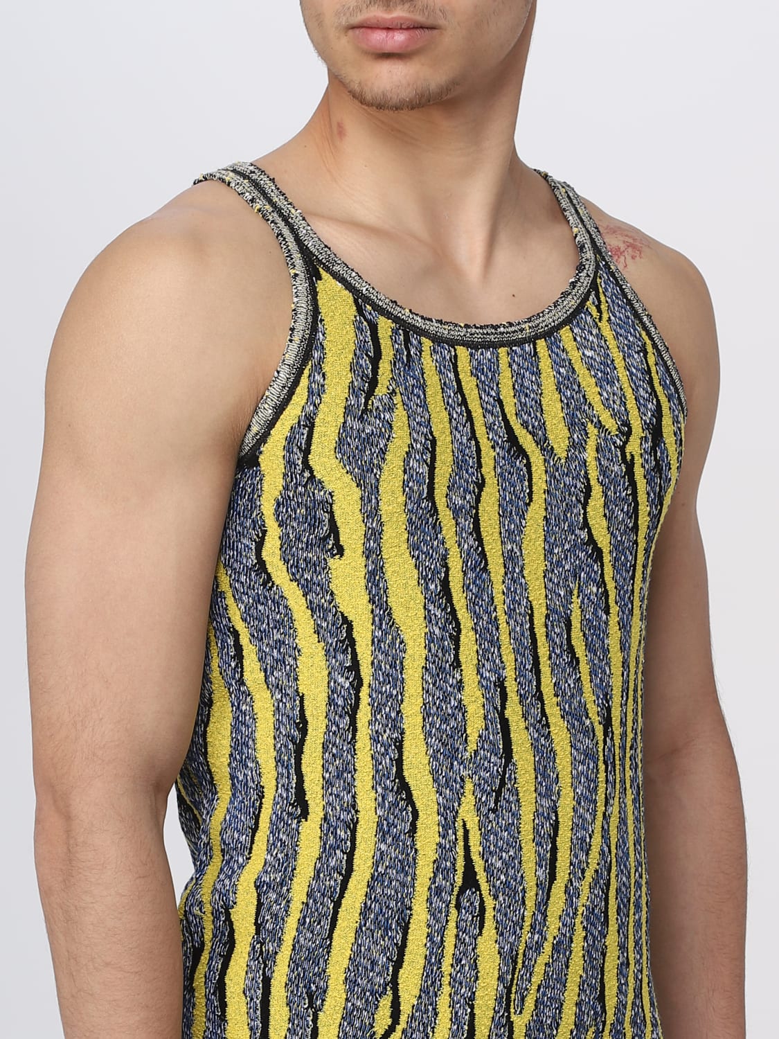 BOTTEGA VENETA TANK TOP: Tank top herren Bottega Veneta, Gelb - Img 5