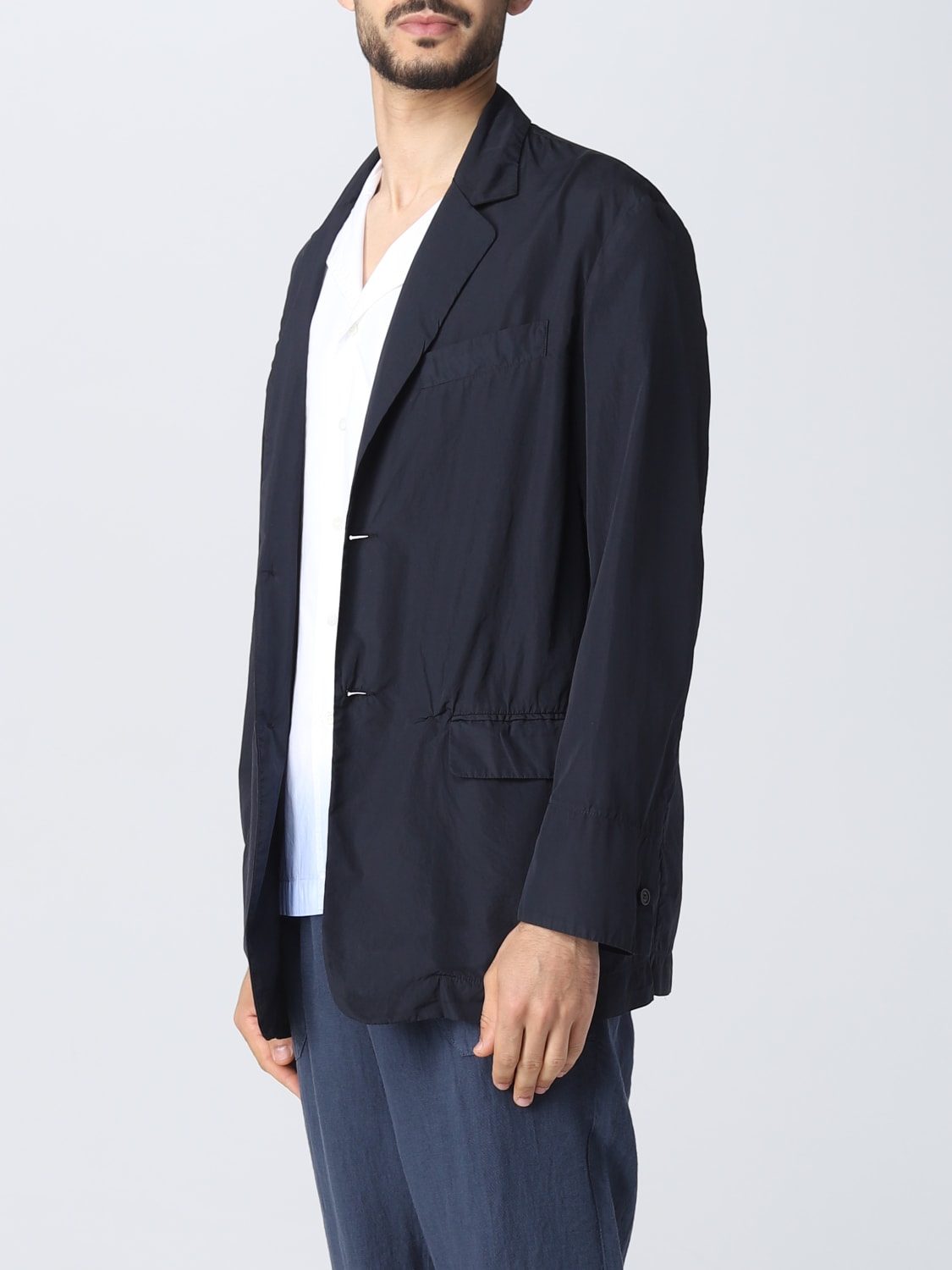 GRIFONI JACKET: Grifoni men's jacket, Navy - Img 3