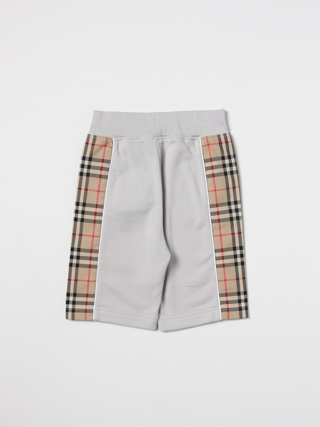 BURBERRY Shorts kids Grey Burberry shorts 8065717 online at GIGLIO.COM