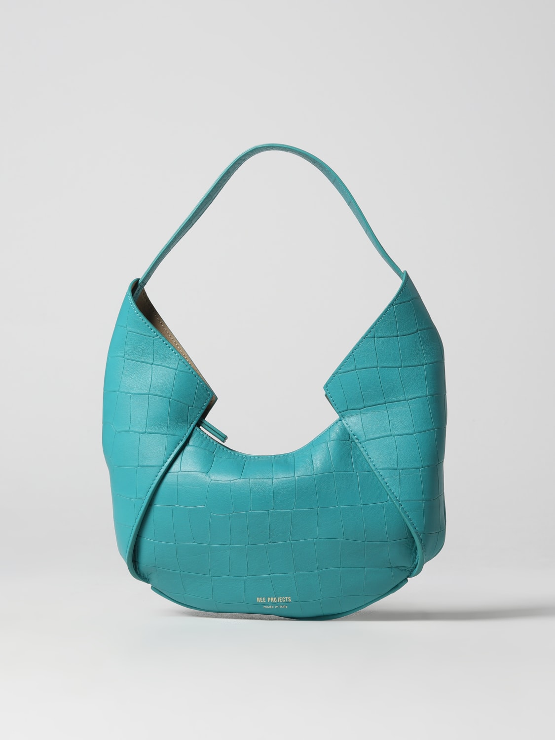 REE PROJECTS SAC PORTÉ ÉPAULE: Sac porté épaule femme Ree Projects, Turquoise - Img 1