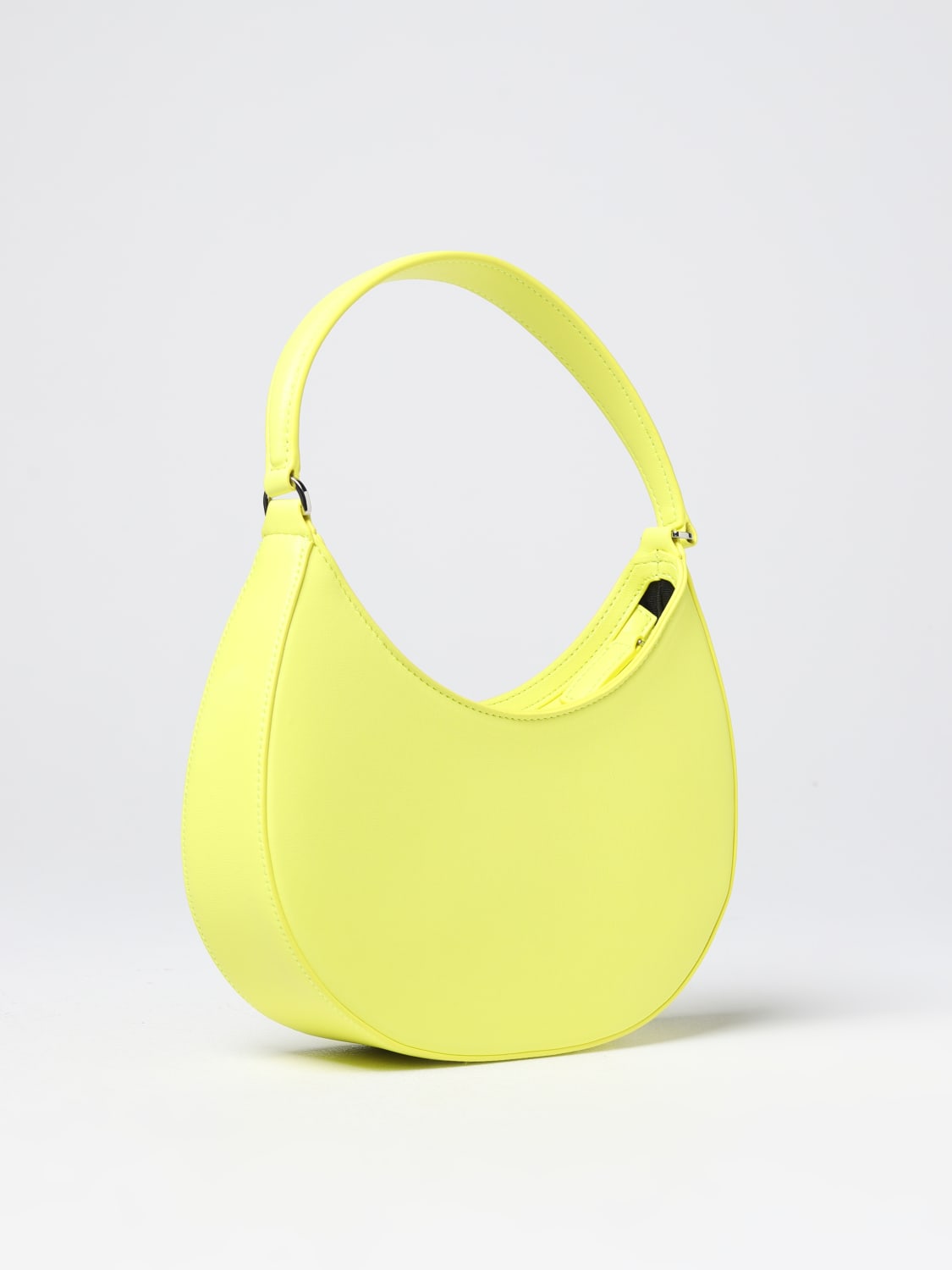 MSGM SHOULDER BAG: MSGM bag in synthetic leather, Yellow - Img 2