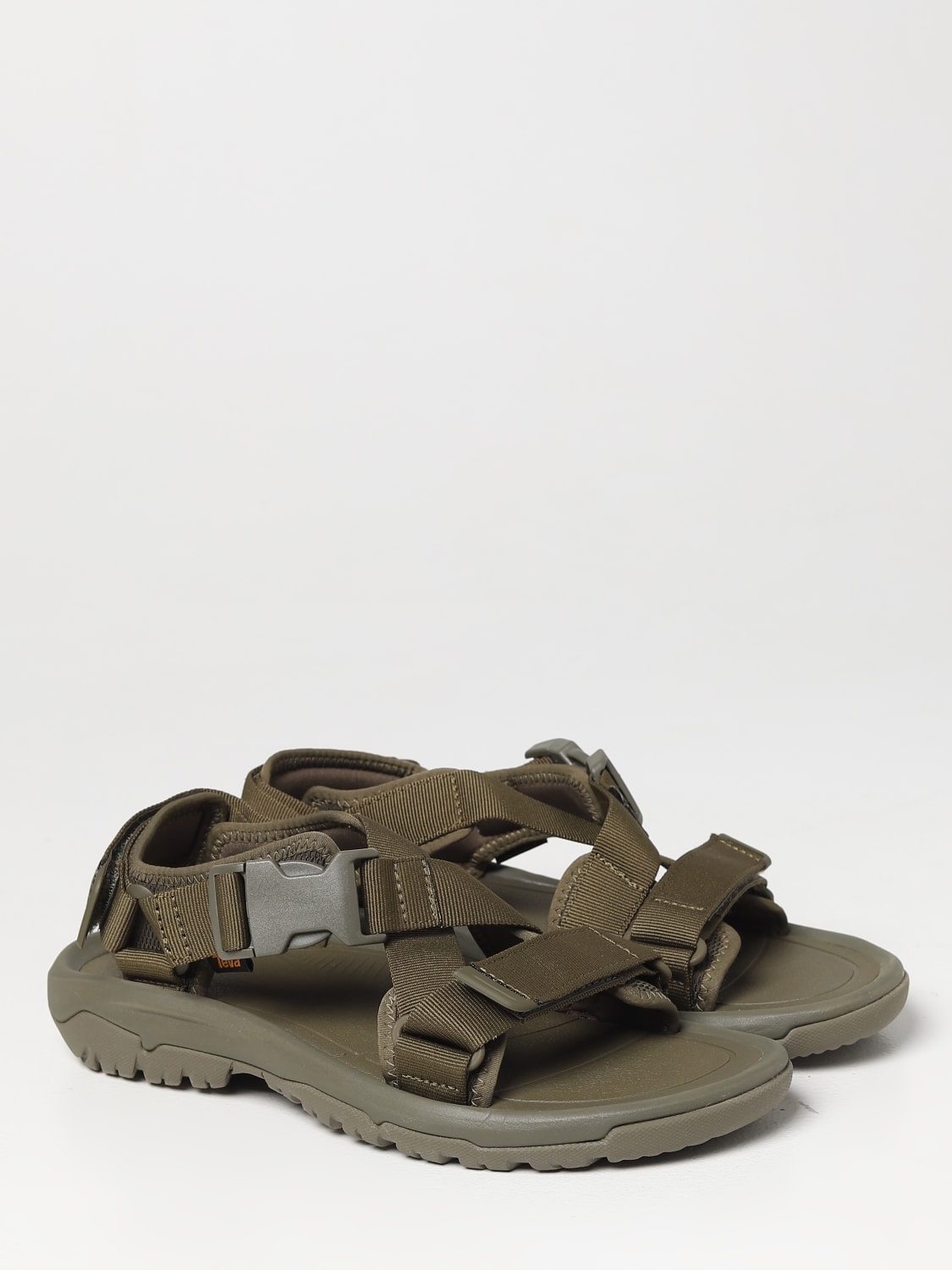 TEVA SANDALI: Sandalo M Hurricane Verge Teva in tessuto REPREVE® Unifi®, Militare - Img 2