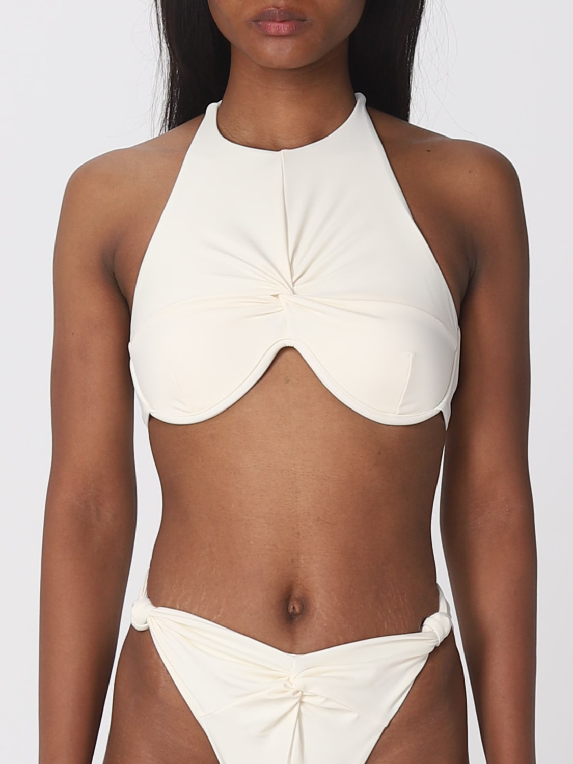 ANDREA IYAMAH MAILLOT DE BAIN: Maillot de bain femme Andrea Iyamah, Blanc - Img 1