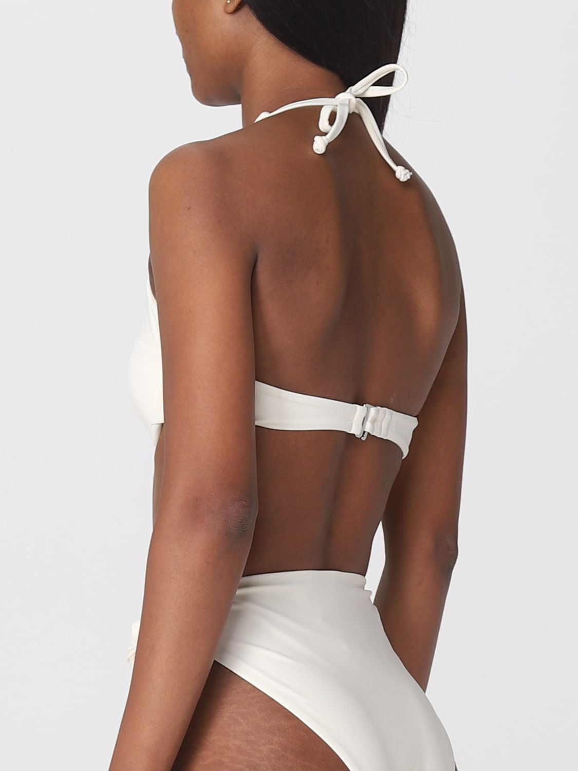 ANDREA IYAMAH MAILLOT DE BAIN: Maillot de bain femme Andrea Iyamah, Blanc - Img 3