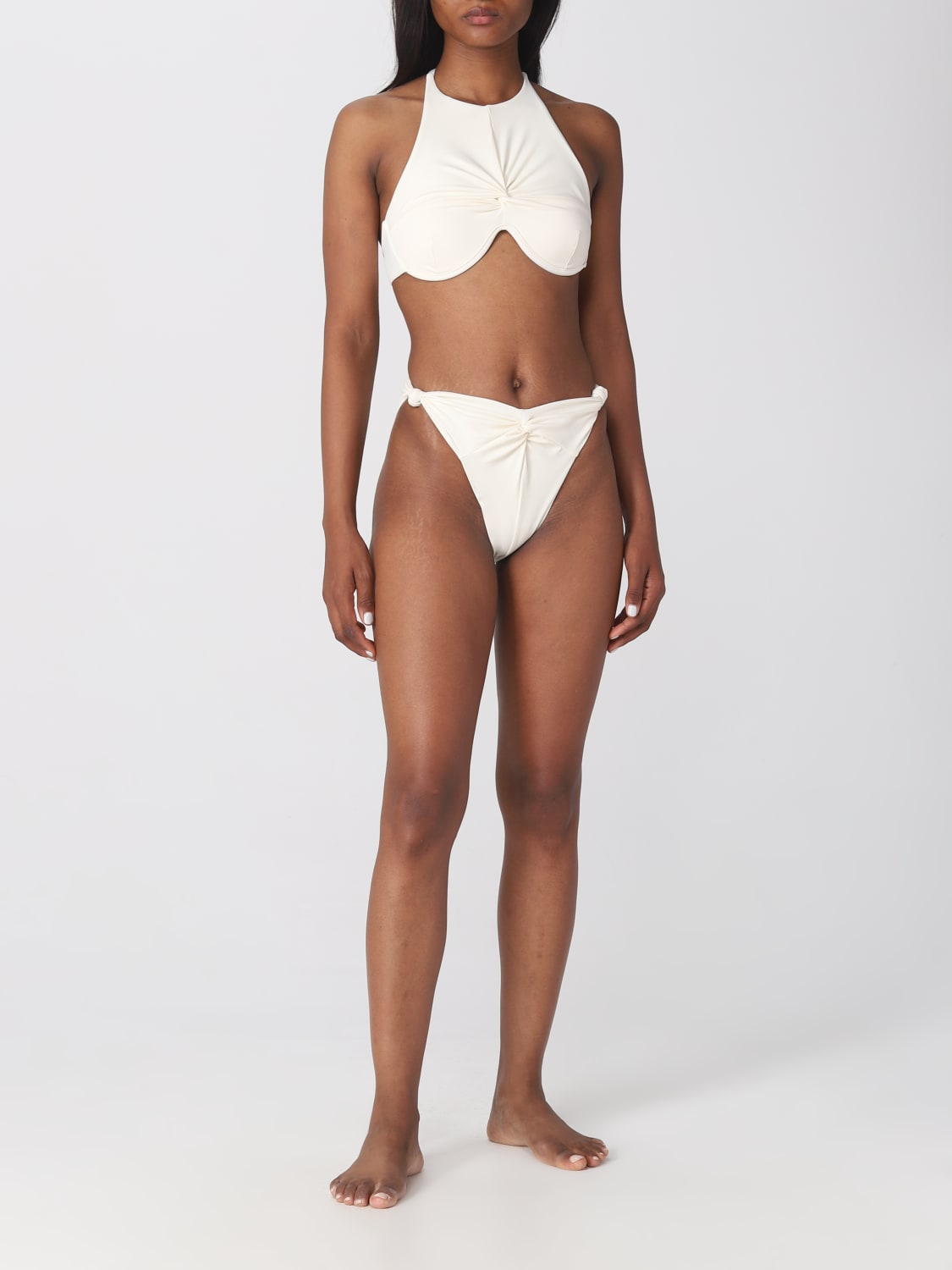 ANDREA IYAMAH SWIMSUIT: Swimsuit woman Andrea Iyamah, White - Img 6