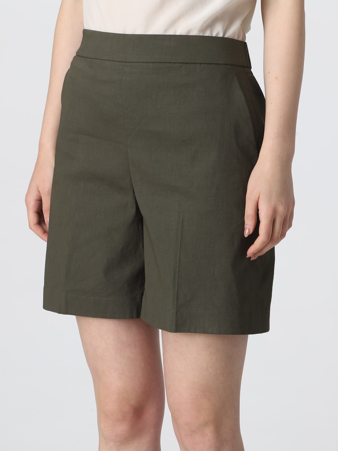 Theory Outlet Short femme Vert Militaire Short Theory N0203212 en ligne sur GIGLIO.COM