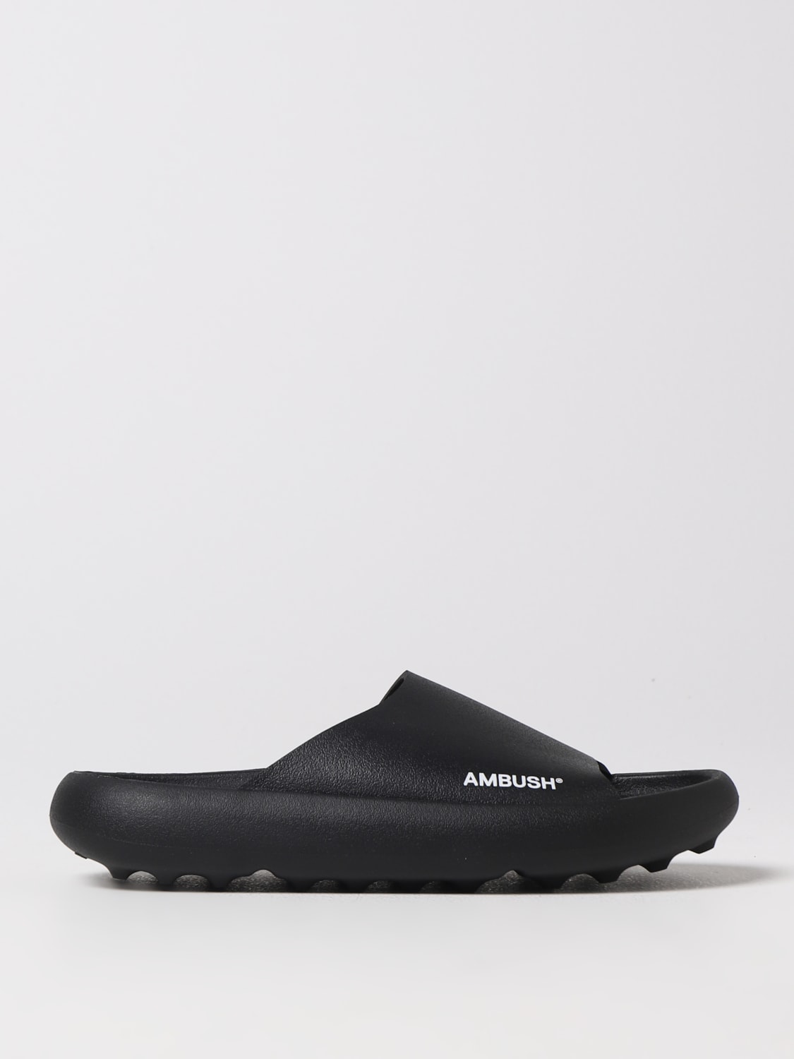 AMBUSH FLAT SANDALS: Shoes woman Ambush, Black - Img 1