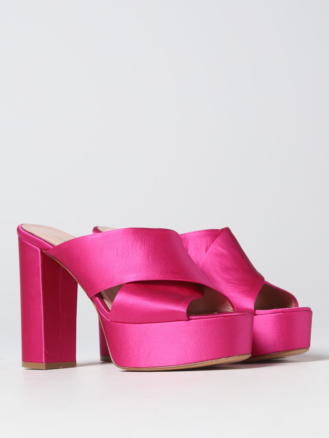 ANNA F. HEELED SANDALS: Shoes woman Anna F., Fuchsia - Img 2