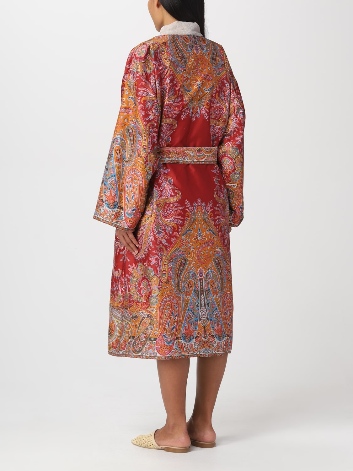 ETRO HOME BATHROBES: ホームウェア レディース Etro Home, ベージュ - Img 2