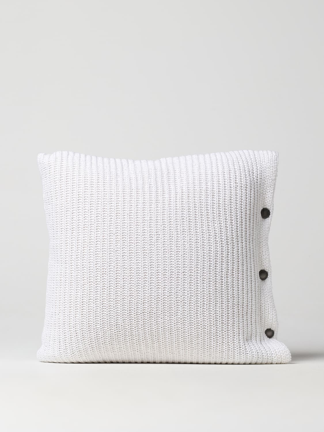 BRUNELLO CUCINELLI CUSHIONS: 枕 homeware Brunello Cucinelli, ホワイト - Img 2