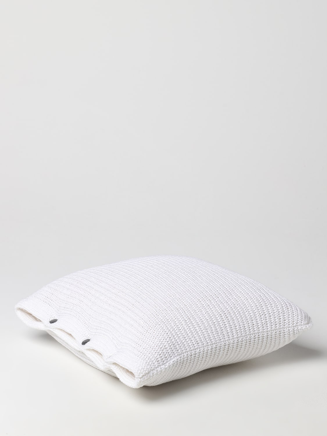 BRUNELLO CUCINELLI CUSHIONS: 枕 homeware Brunello Cucinelli, ホワイト - Img 3