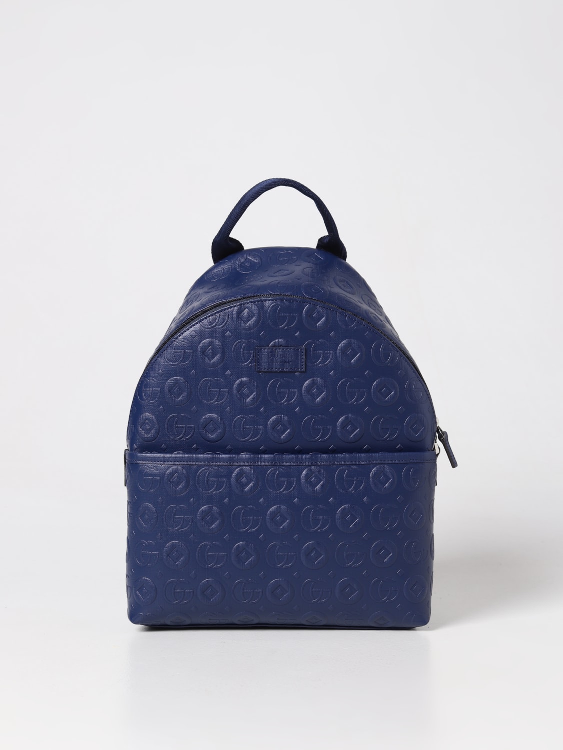 GUCCI backpack in coated fabric with all over GG monogram Blue Gucci duffel bag 271327FACFC online at GIGLIO.COM