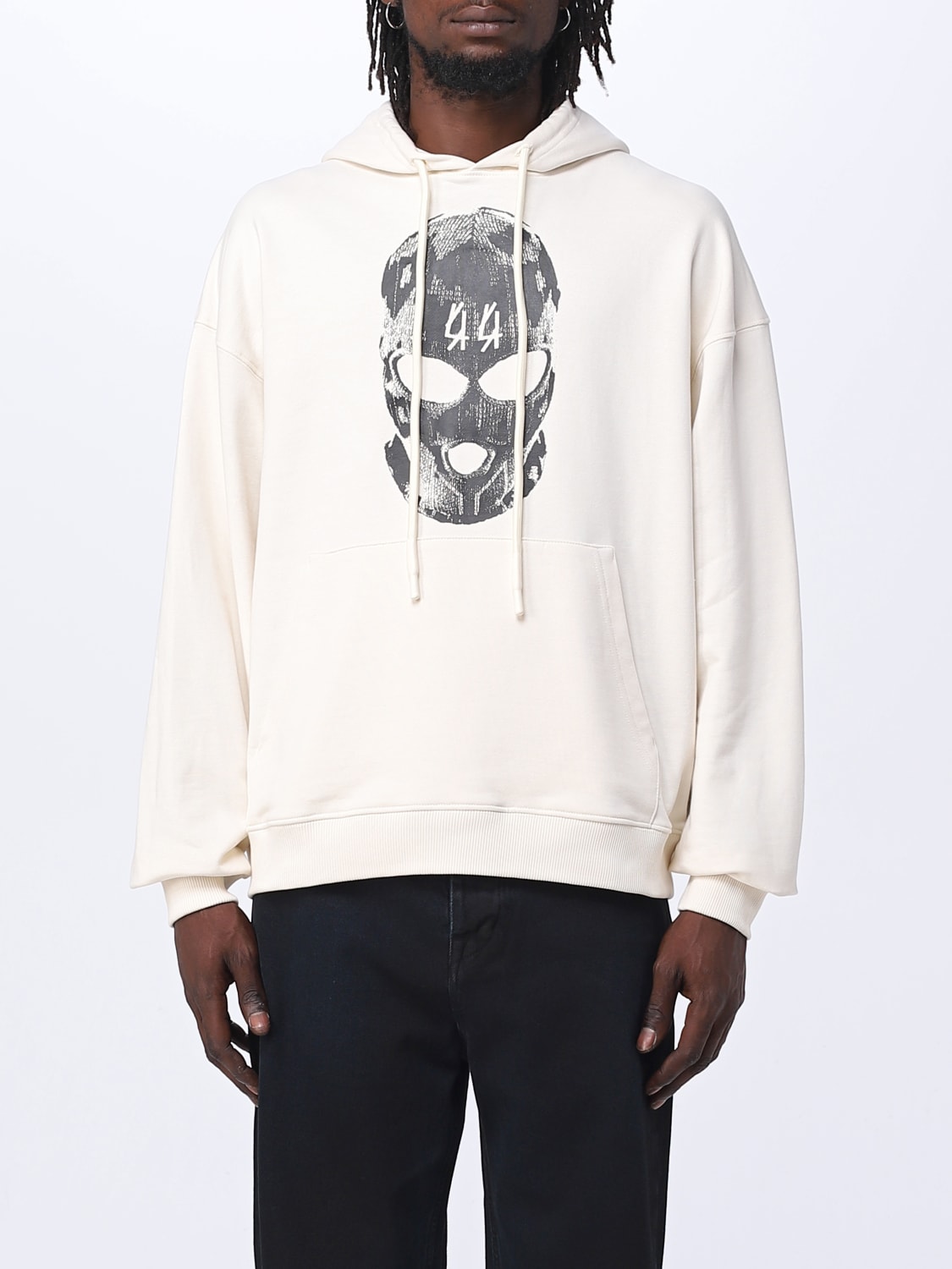 44 LABEL GROUP SWEATSHIRT: Sweatshirt men 44 Label Group, Beige - Img 1