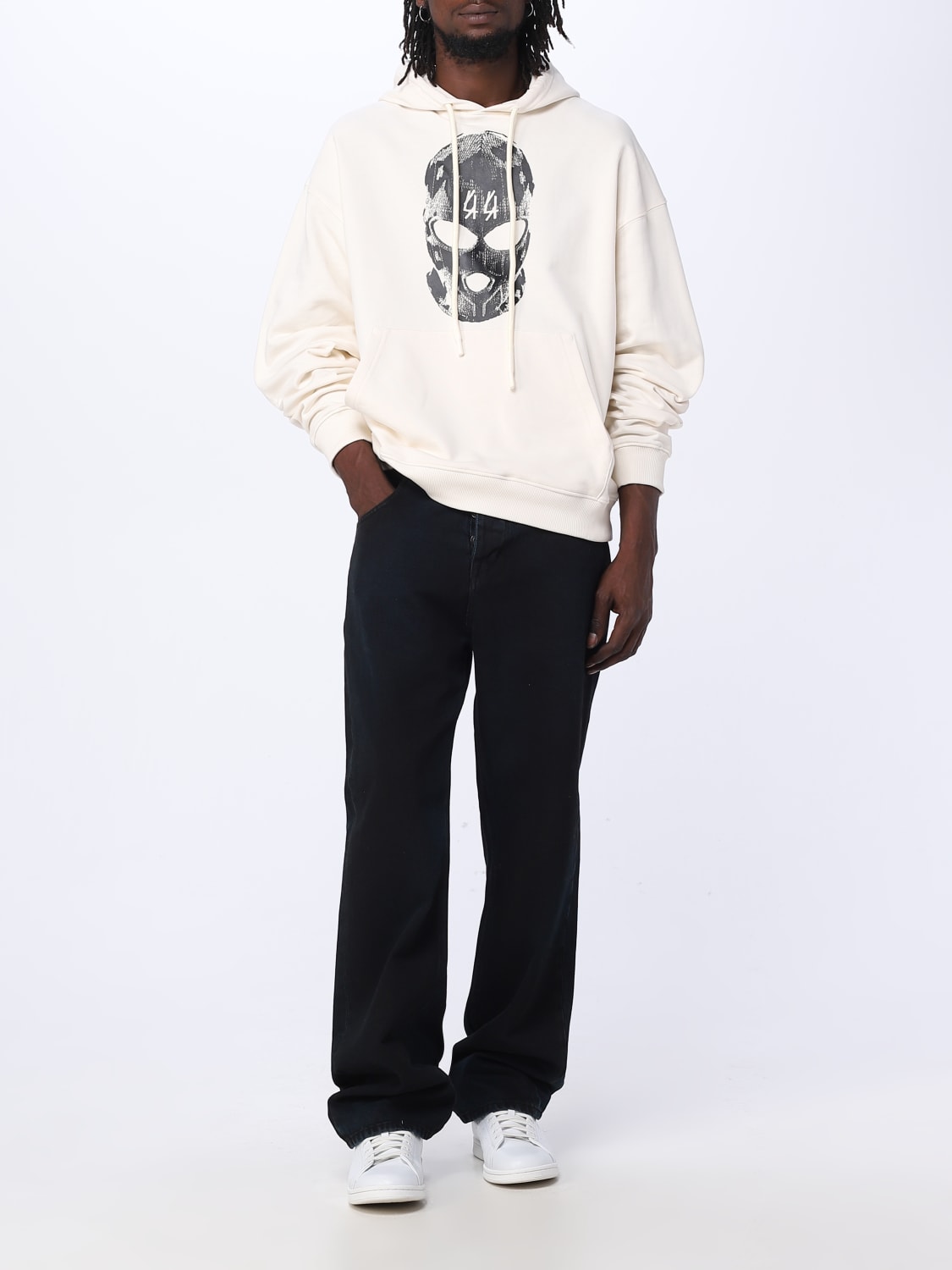 44 LABEL GROUP SWEATSHIRT: Sweatshirt men 44 Label Group, Beige - Img 2