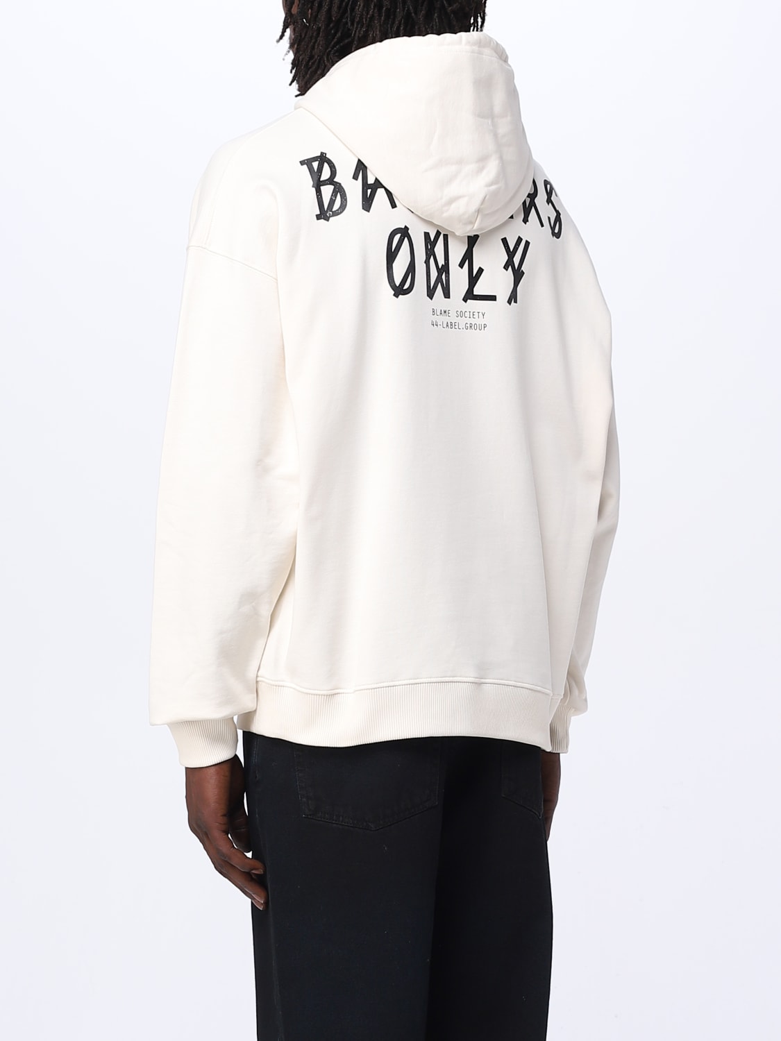 44 LABEL GROUP SWEATSHIRT: Sweatshirt men 44 Label Group, Beige - Img 3