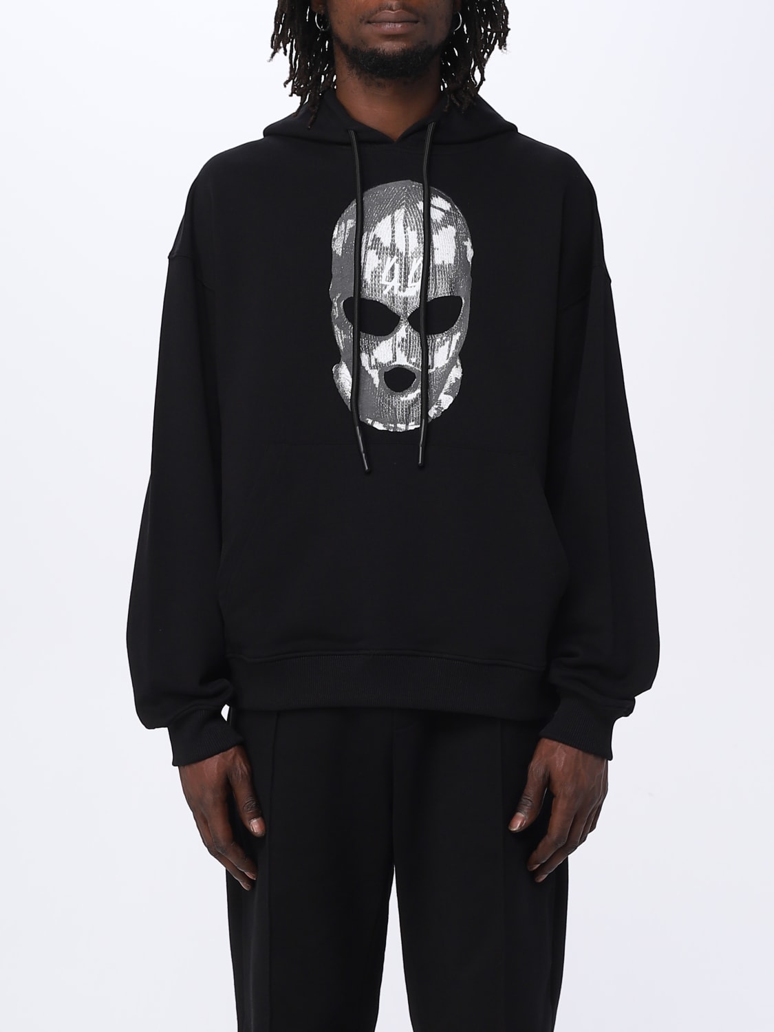 44 LABEL GROUP SWEATSHIRT: Sweatshirt men 44 Label Group, Black 1 - Img 1