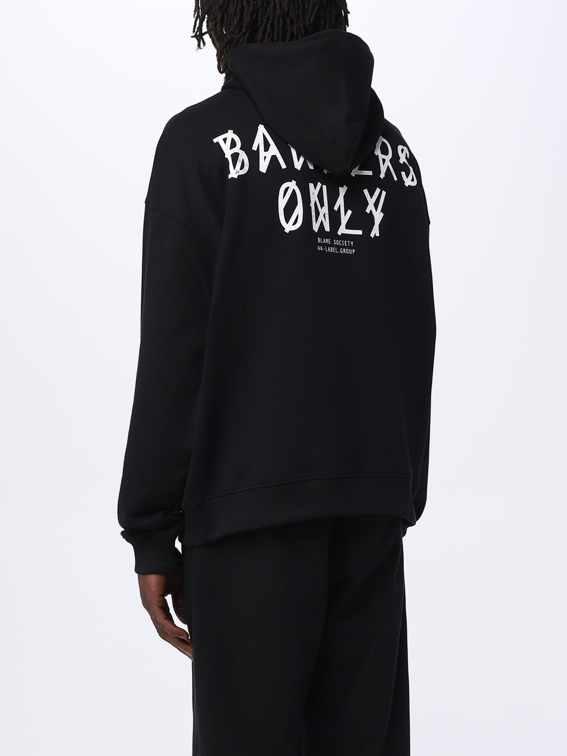 44 LABEL GROUP SWEATSHIRT: Sweatshirt men 44 Label Group, Black 1 - Img 2