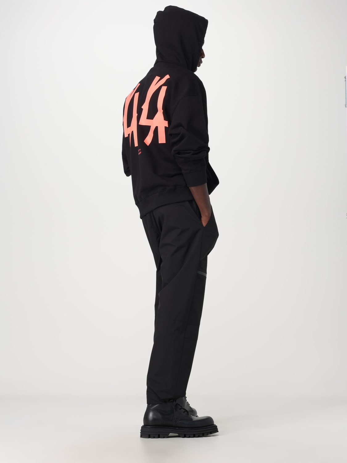 44 LABEL GROUP SWEATSHIRT: Sweatshirt men 44 Label Group, Black 2 - Img 2
