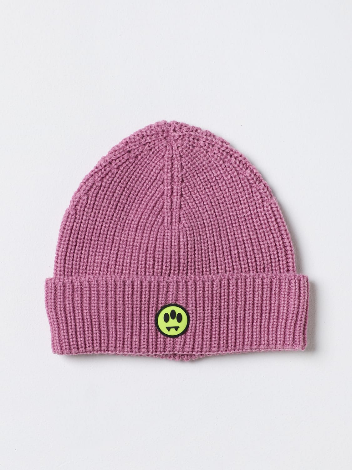 BARROW KIDS CAPPELLO BAMBINO: Cappello Barrow Kids in lana con logo, Rosa - Img 1