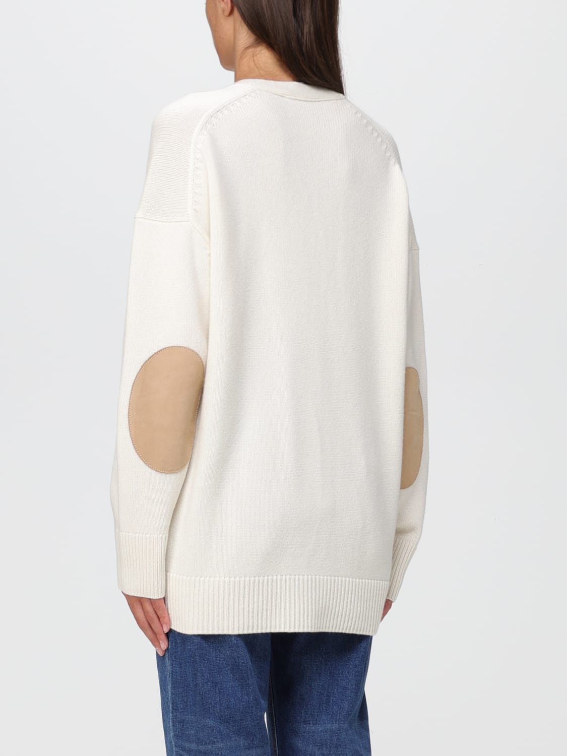THEORY SWEATER: Sweater woman Theory, Ivory - Img 3