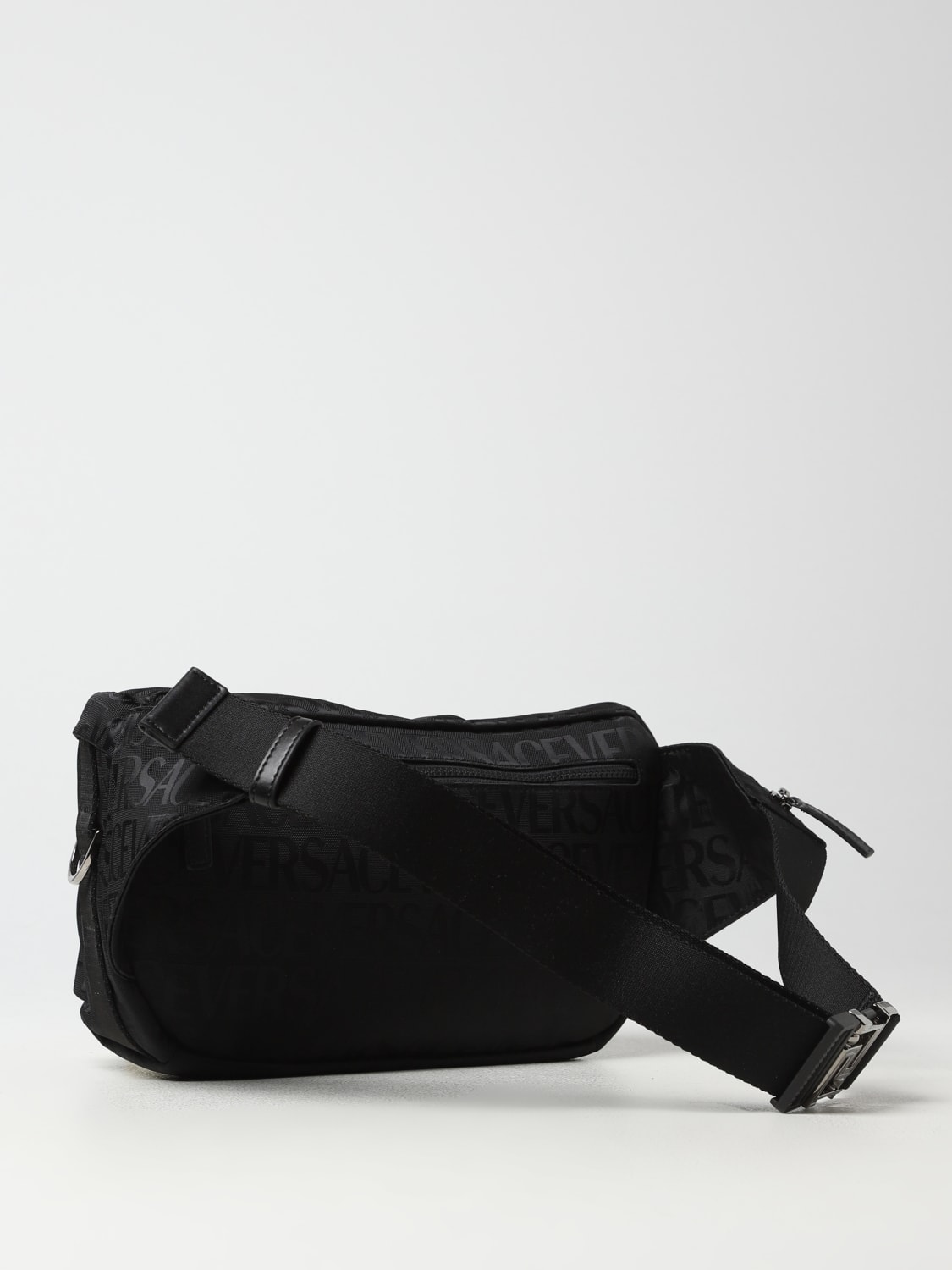 VERSACE RIÑONERAS: Bolsos hombre Versace, Negro - Img 2