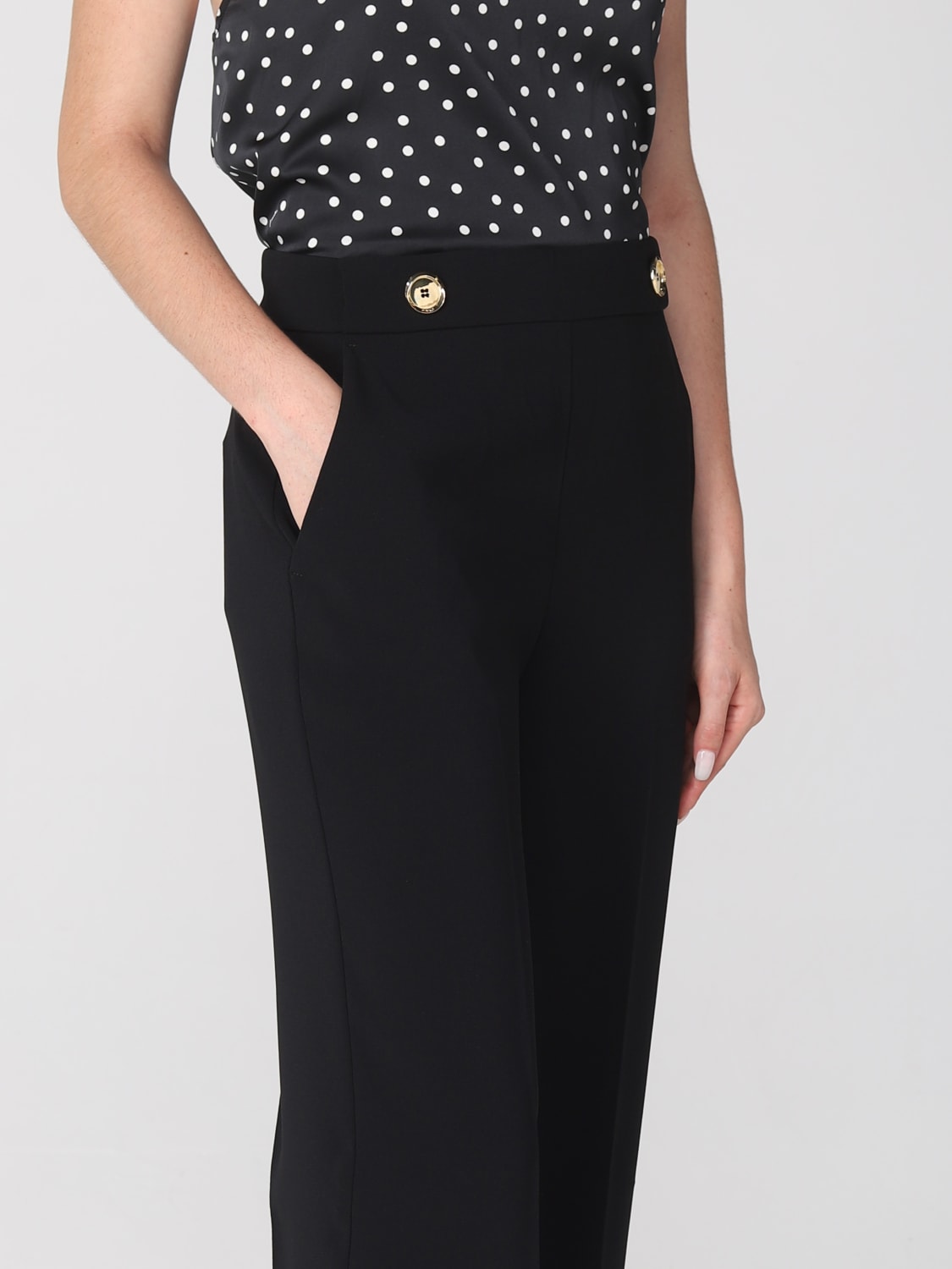 パンツ PINKO Woman Pants Black 100055A14I Z99 Pinko Outlet: Pants woman - Black | Pinko pants 100055A14I