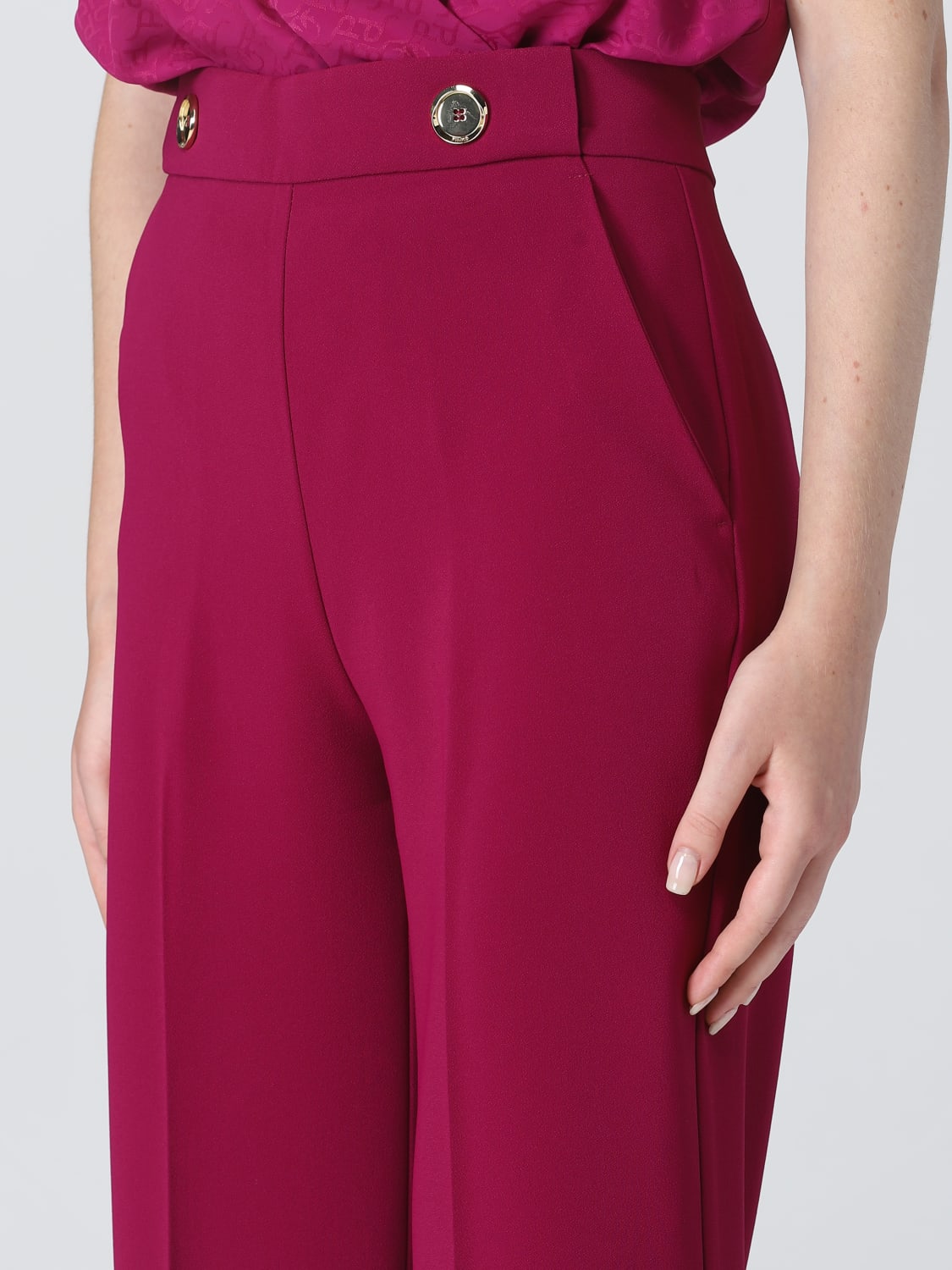 パンツ PINKO Woman Pants Cyclamen 100054A15M VIB Pinko Outlet: Pants woman - Cyclamen | Pinko pants