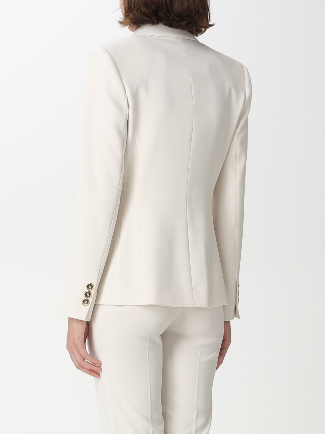アウターその他 PINKO Woman Blazer Milk 100180A14I O62 Pinko Outlet: Blazer woman - Milk | Pinko blazer 100180A14I