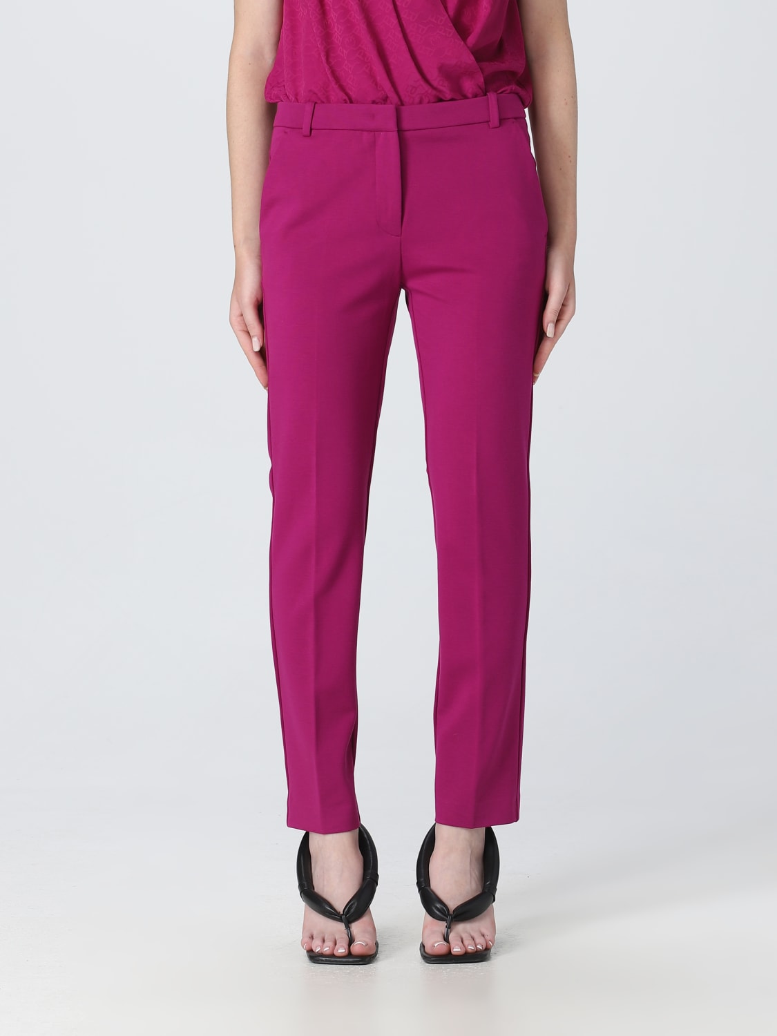 パンツ PINKO Woman Pants Cyclamen 100054A15M VIB Pinko Outlet: Pants woman - Cyclamen | Pinko pants
