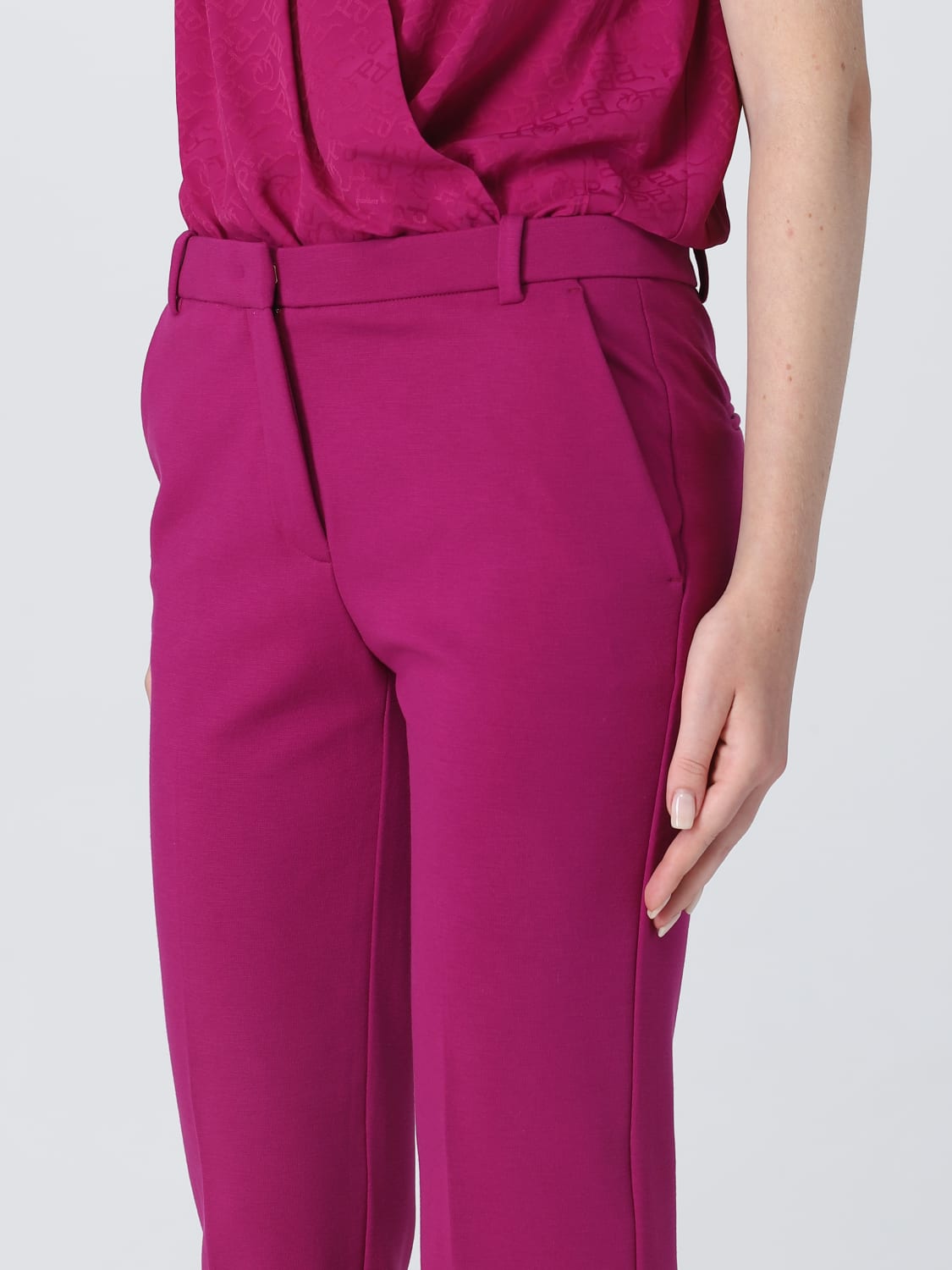パンツ PINKO Woman Pants Cyclamen 100054A15M VIB Pinko Outlet: Pants woman - Cyclamen | Pinko pants