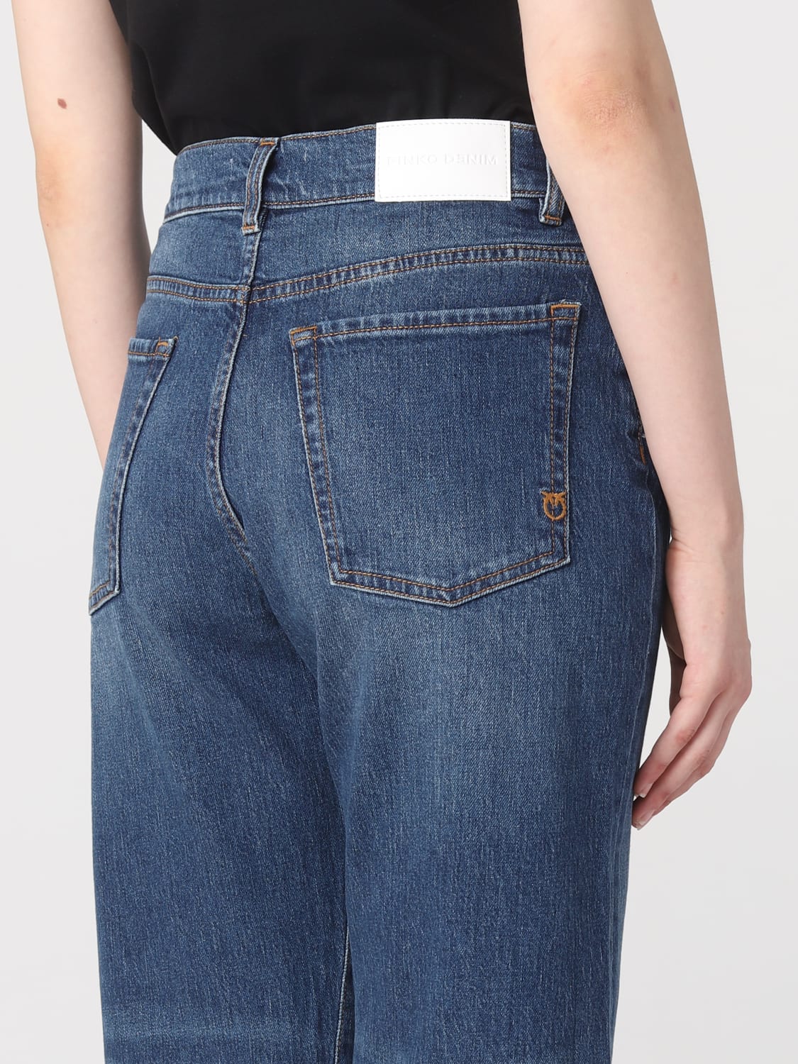 PINKO: Jeans woman - Denim | Pinko jeans 101733A141 online