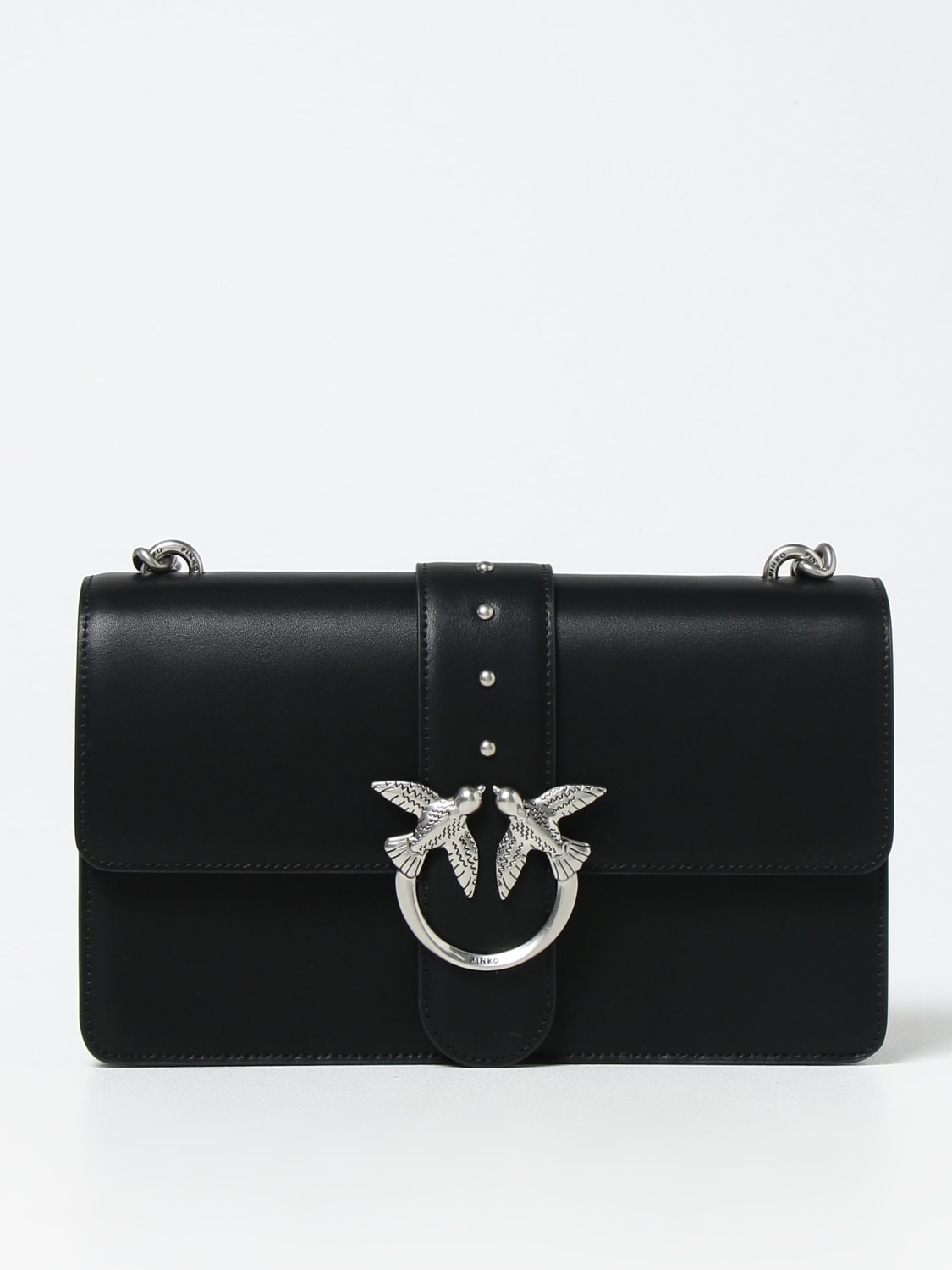 Square Love Bag in Black/Silver Square Love Bag in Black/Silver