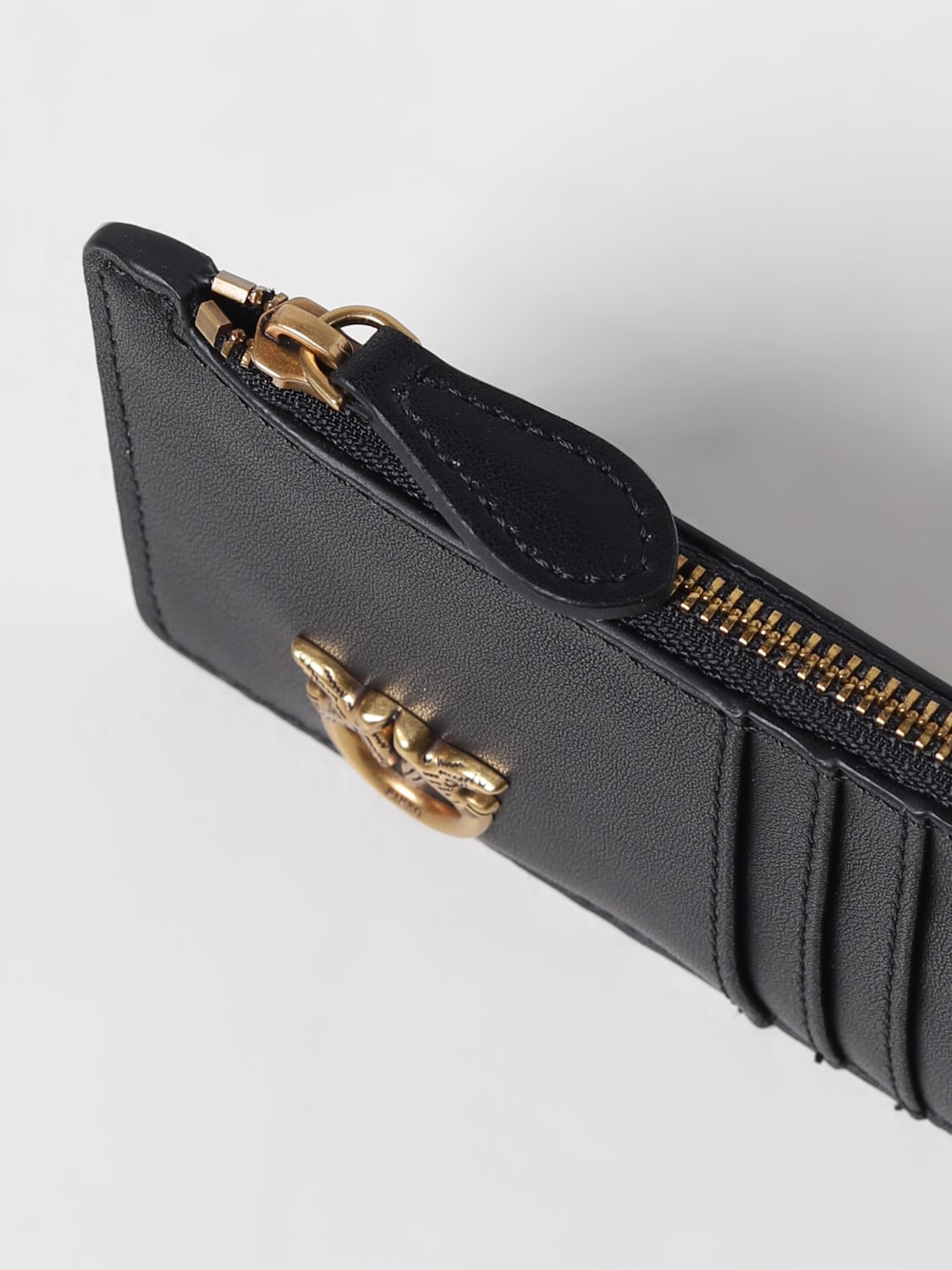 PINKO WALLET: Wallet woman Pinko, Black - Img 3