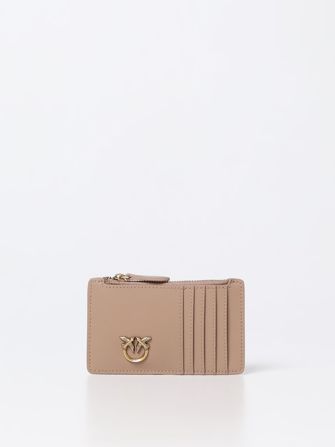 PINKO WALLET: Wallet woman Pinko, Biscuit - Img 1