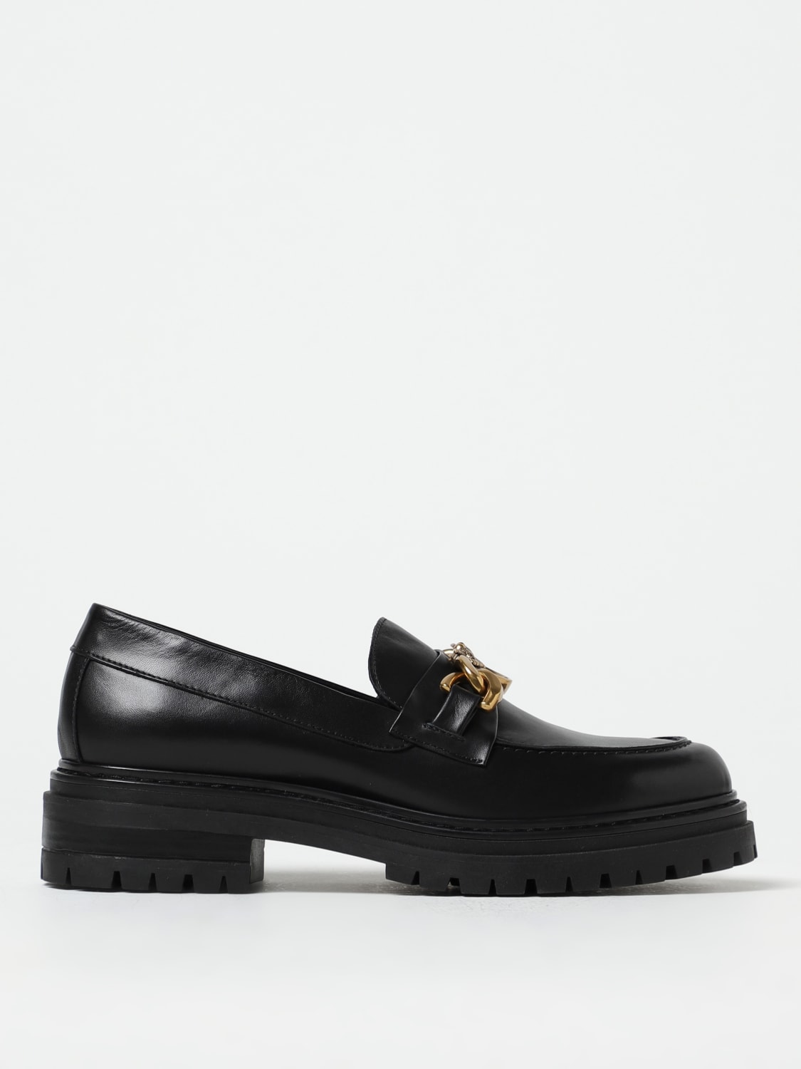 PINKO: Shoes woman - Black | Pinko loafers 102659A1IF online at GIGLIO.COM