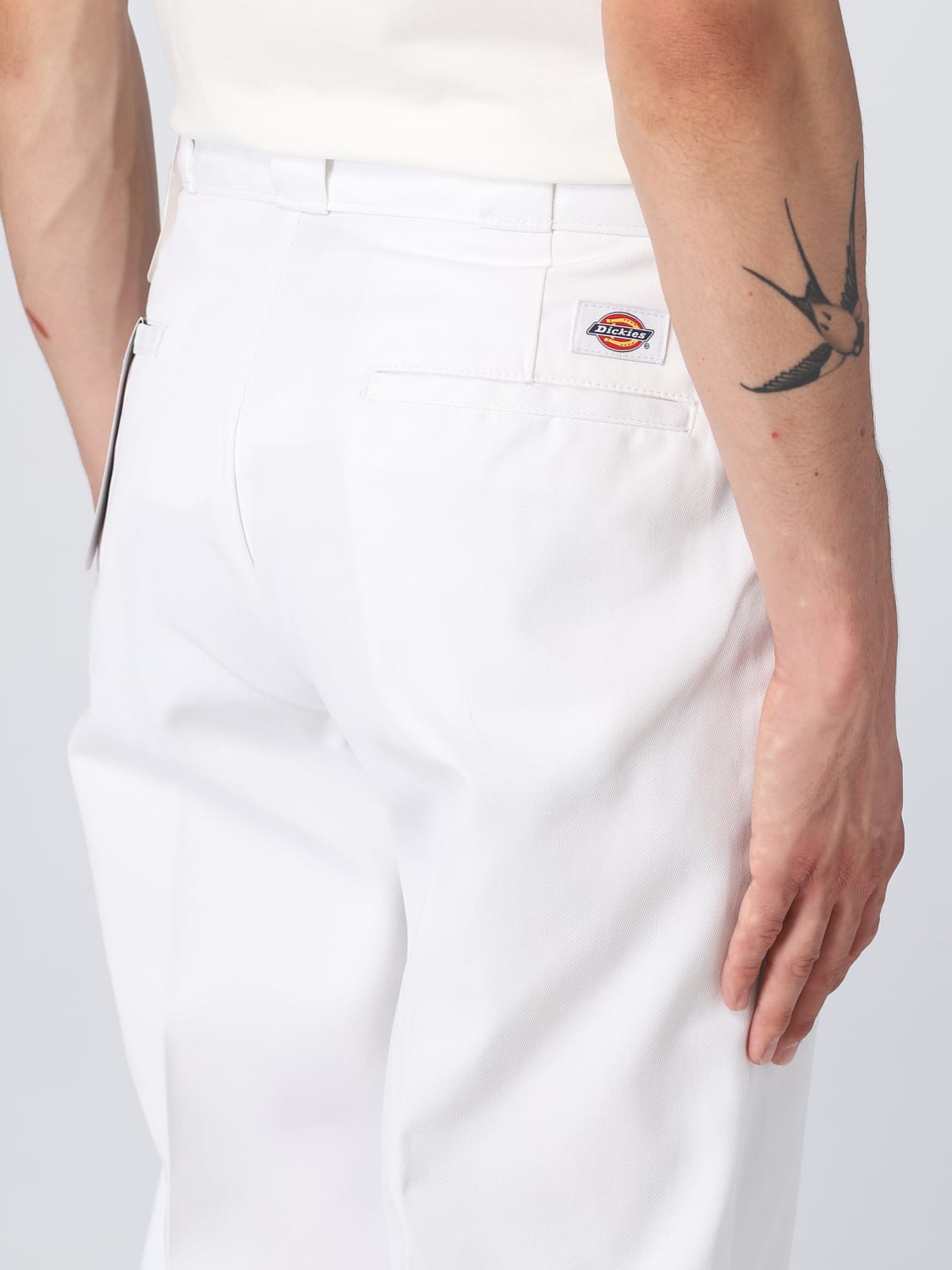 DICKIES PANTS: Pants men Dickies, White - Img 4