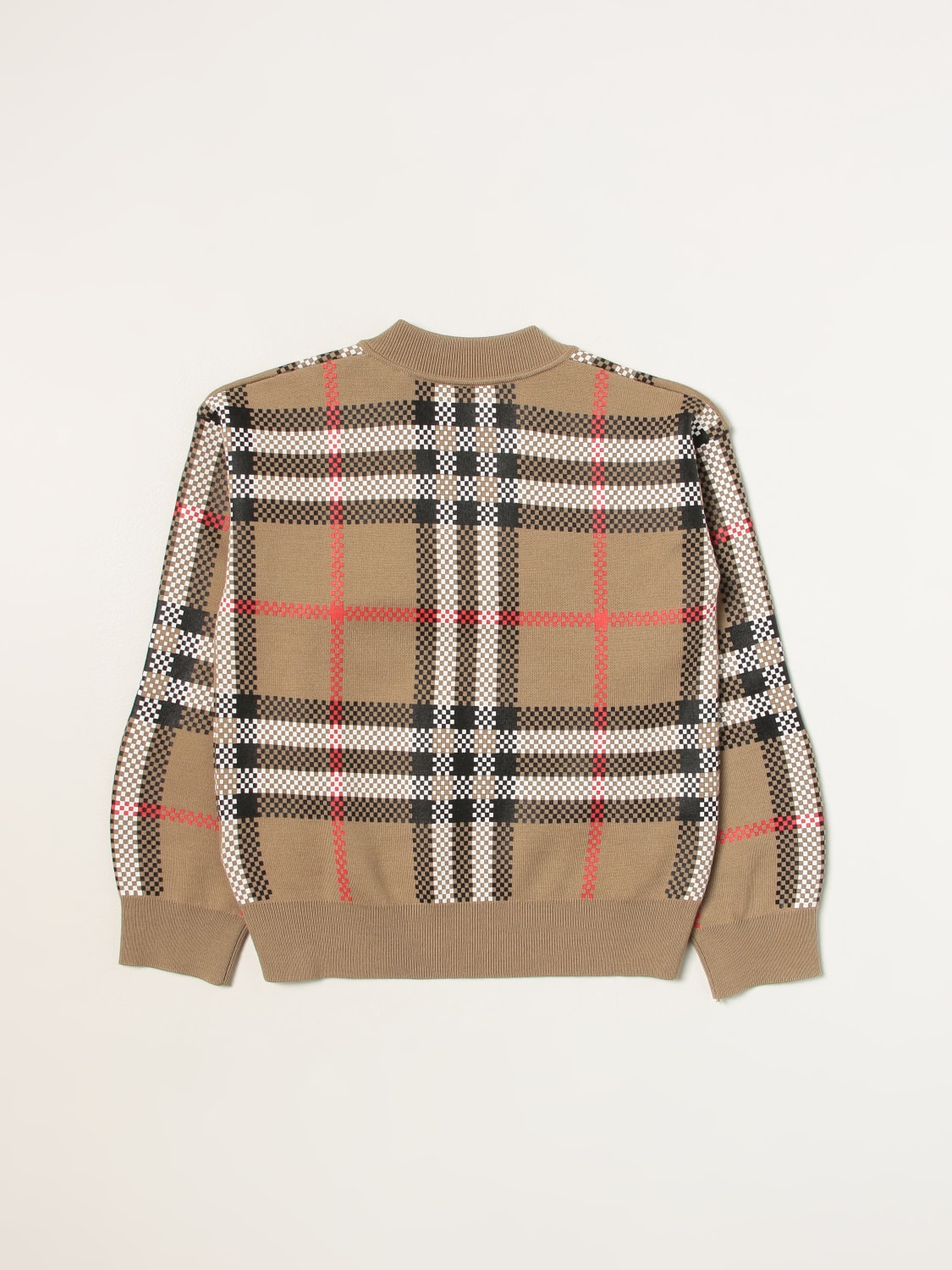 BURBERRY：セーター ボーイ - ベージュ | GIGLIO.COMオンラインのBurberry セーター 8068391