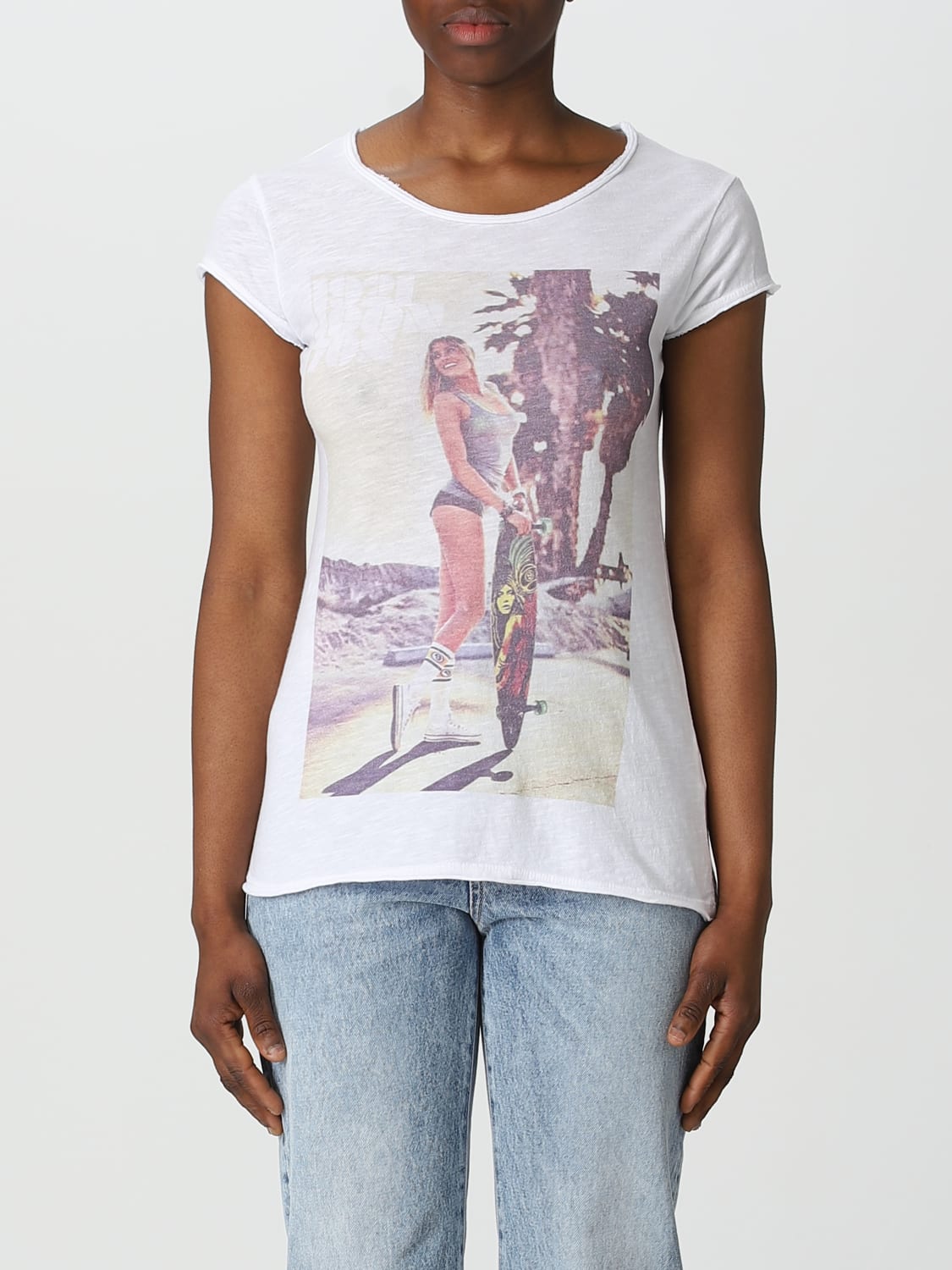 1921 T-SHIRT: T-shirt woman 1921, White - Img 1