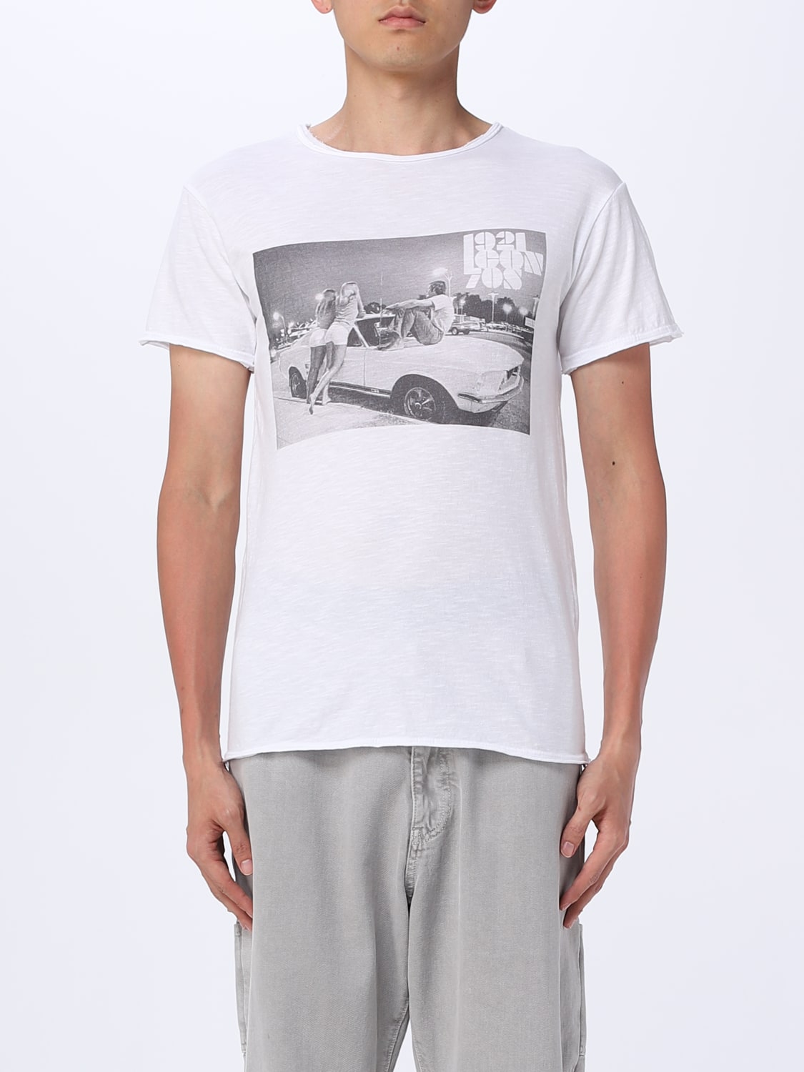 1921 T-SHIRT: T-shirt men 1921, White - Img 1