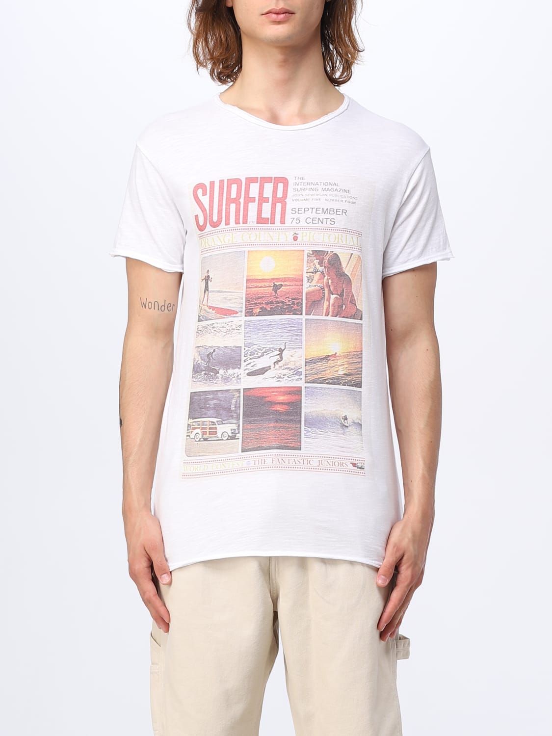 1921 T-SHIRT: T-shirt men 1921, White - Img 1