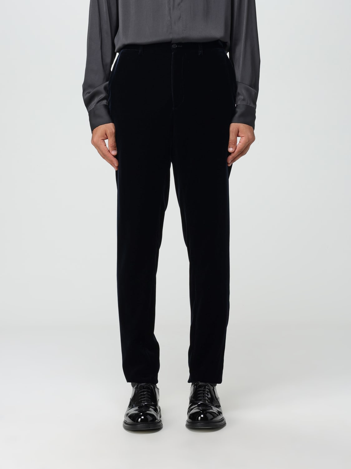 Giglio Pantalone Giorgio Armani in velluto di cotone