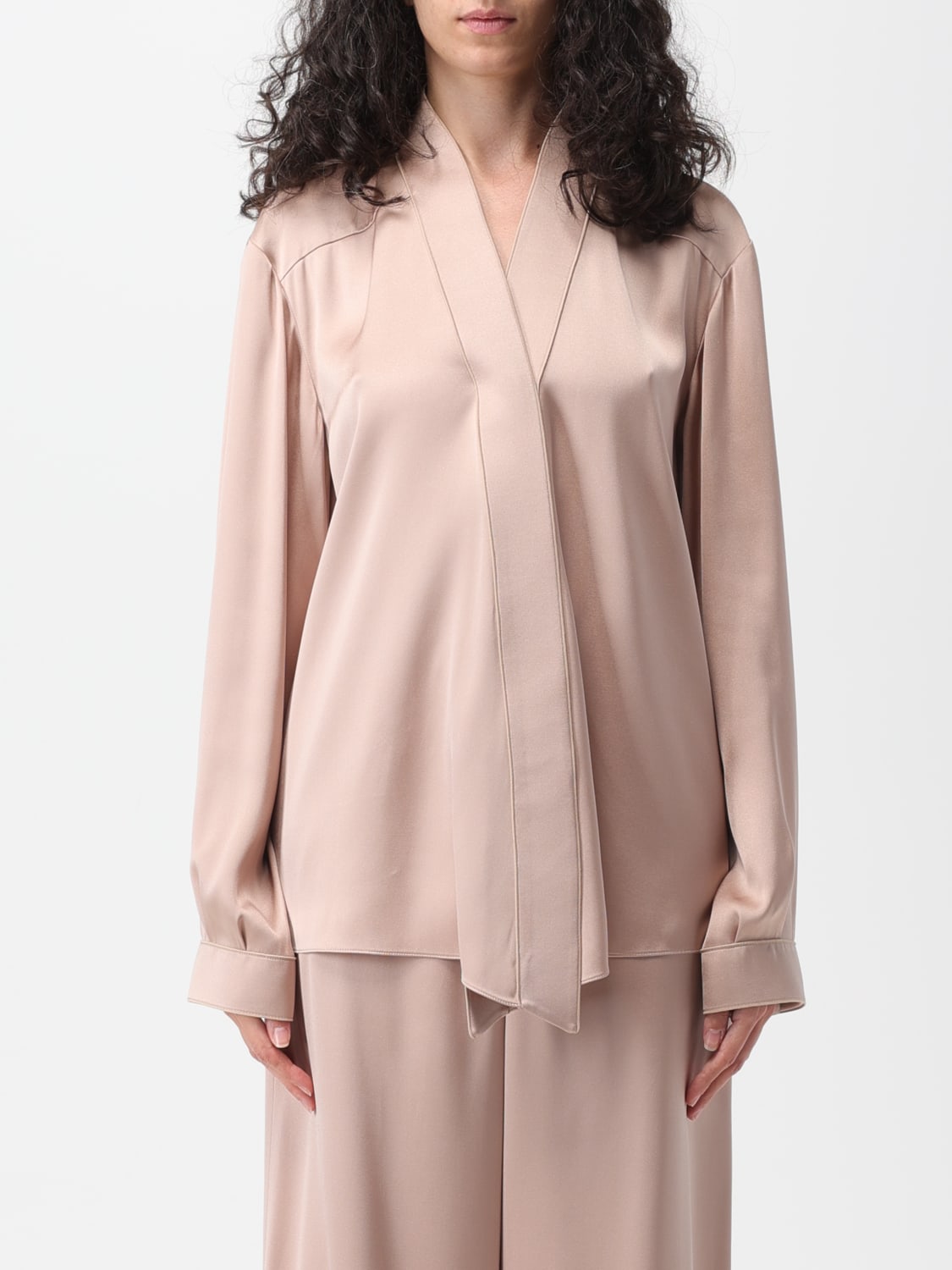 GIORGIO ARMANI Camicia donna Cipria Camicia Giorgio Armani 3WHCC085T02AT online su GIGLIO.COM
