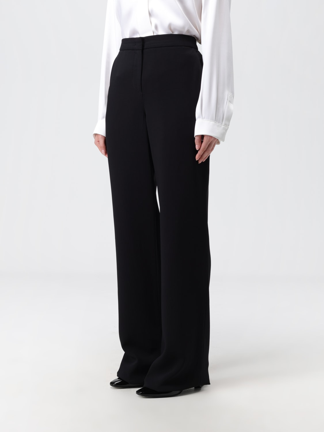Giorgio Armani Outlet: Hose damen - Schwarz | Giorgio Armani Hose  3WHPP0YWT03NG online auf GIGLIO.COM