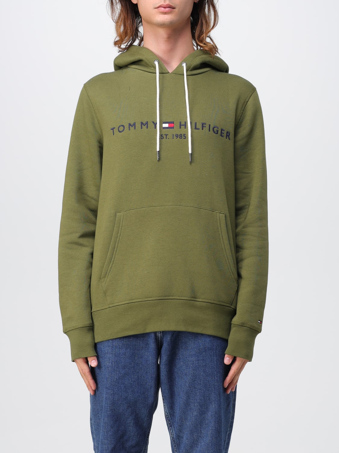 Giglio Felpa Tommy Hilfiger in misto cotone