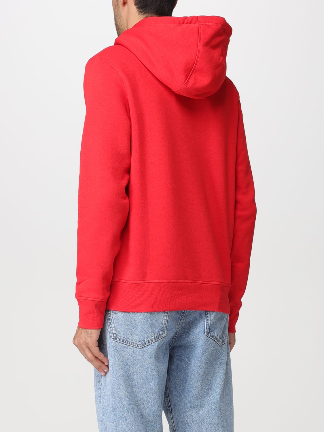 TOMMY HILFIGER SWEATSHIRT: Tommy Hilfiger sweatshirt in cotton blend, Orange - Img 2