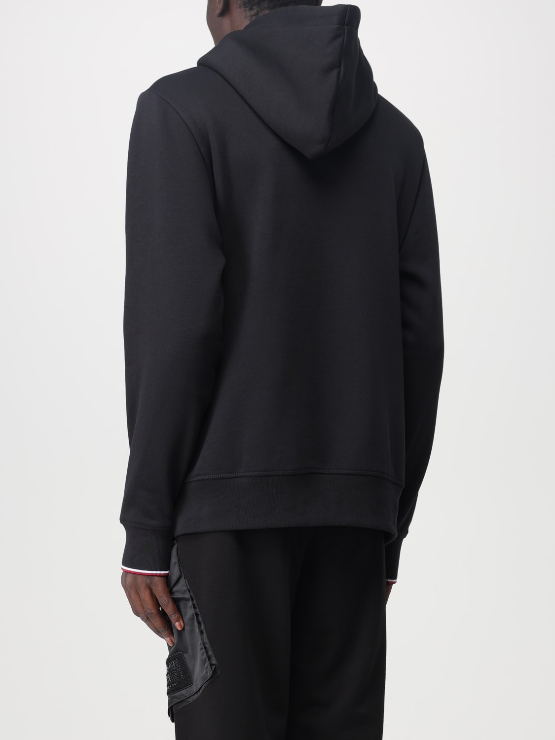 TOMMY HILFIGER SWEATSHIRT: Tommy Hilfiger sweatshirt in cotton blend, Black - Img 2