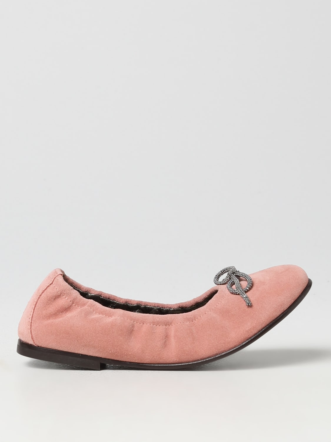 BRUNELLO CUCINELLI ZAPATOS: Zapatos niños Brunello Cucinelli, Rosa - Img 1