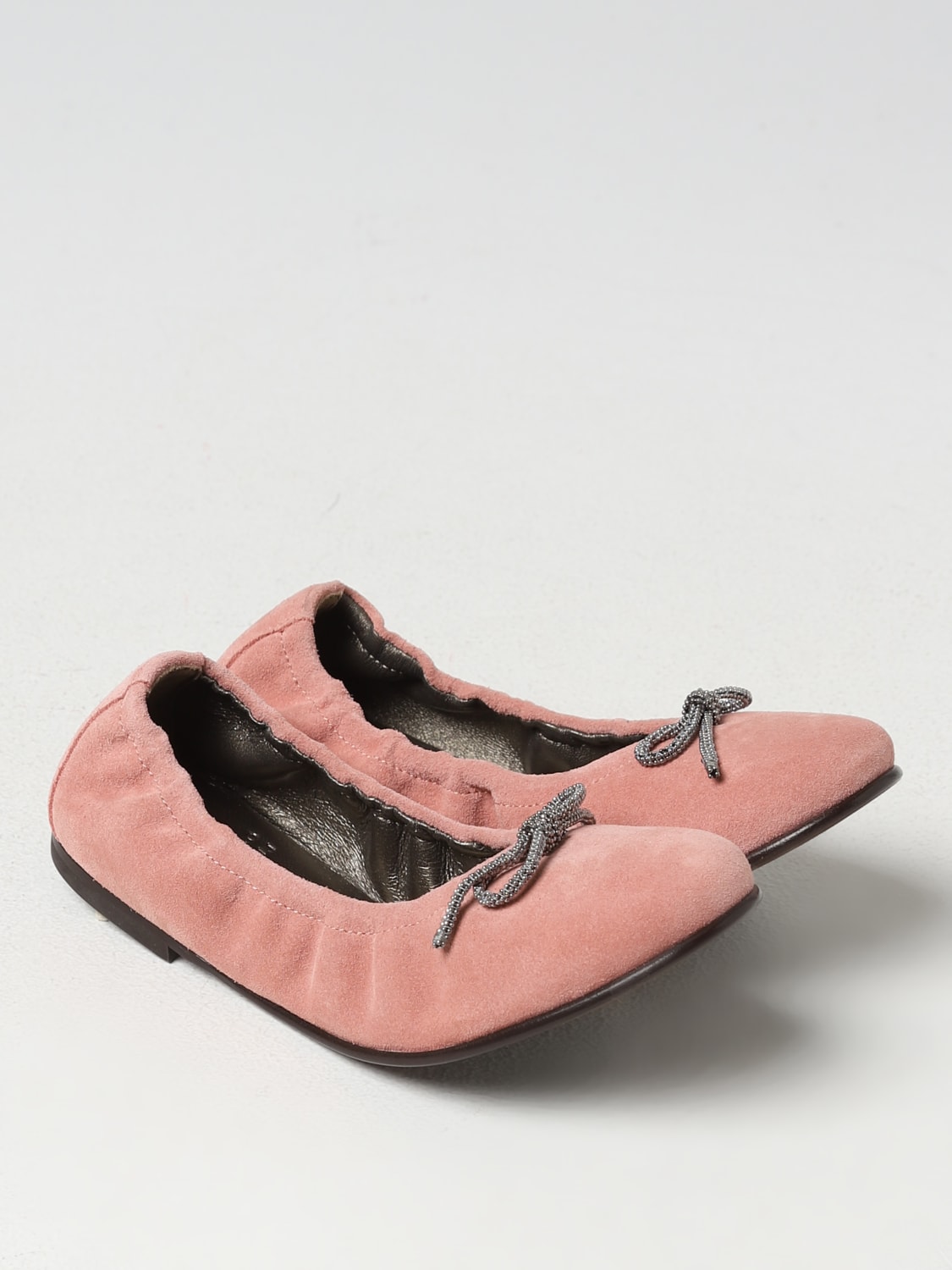 BRUNELLO CUCINELLI ZAPATOS: Zapatos niños Brunello Cucinelli, Rosa - Img 2