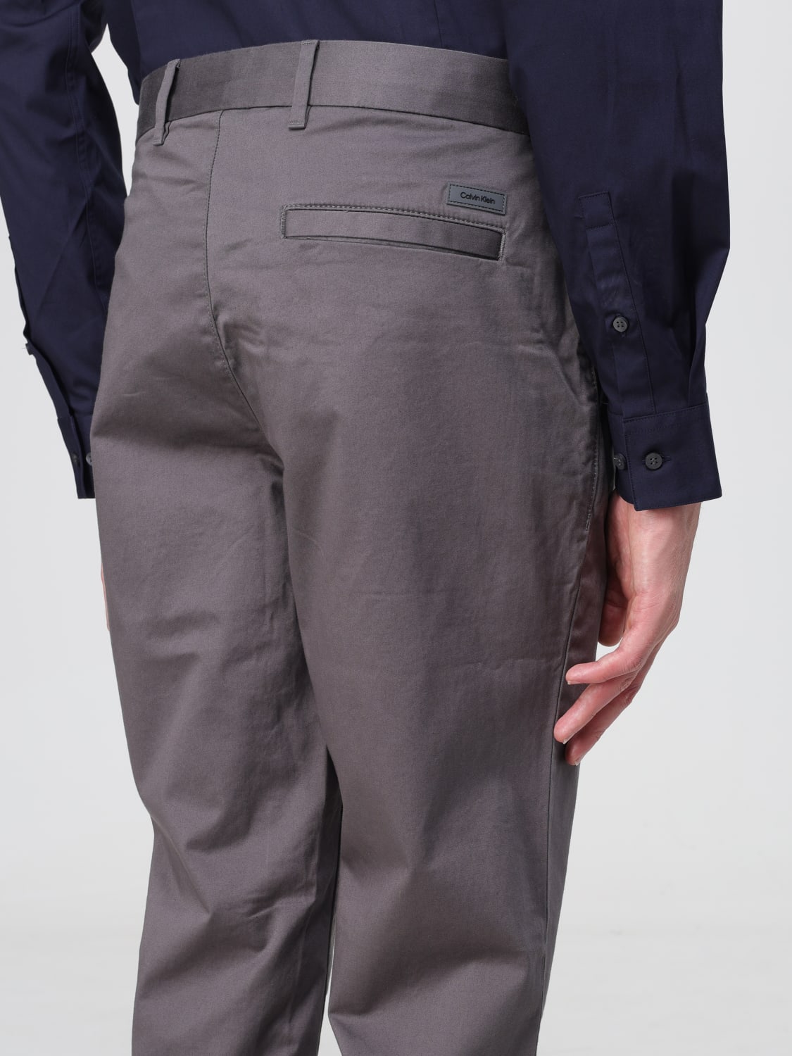 CALVIN KLEIN HOSE: Hose herren Calvin Klein, Grau - Img 3