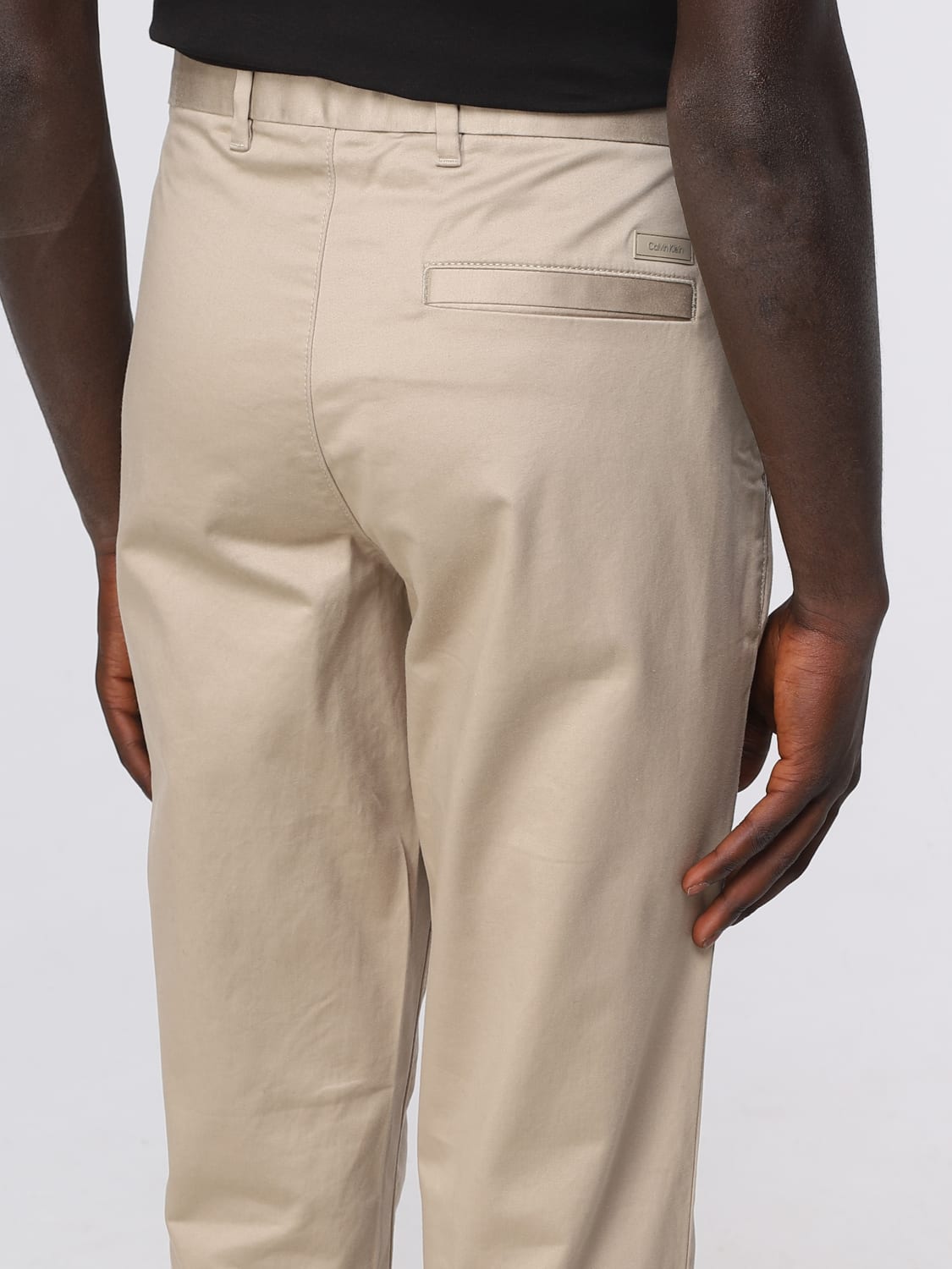 CALVIN KLEIN HOSE: Hose herren Calvin Klein, Beige - Img 4